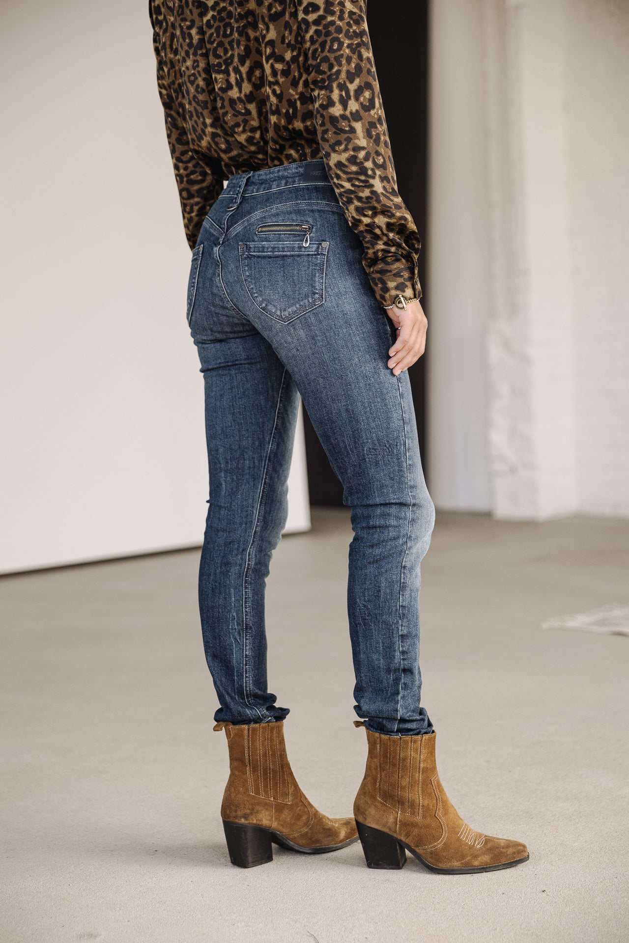 Jeans slim Femme Alexa Slim solva | Freeman T. Porter