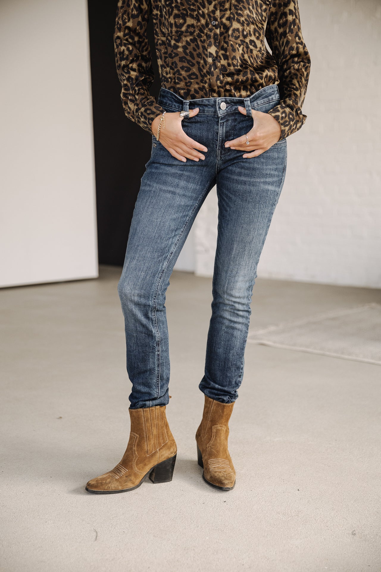 Jeans slim Femme Alexa Slim solva | Freeman T. Porter