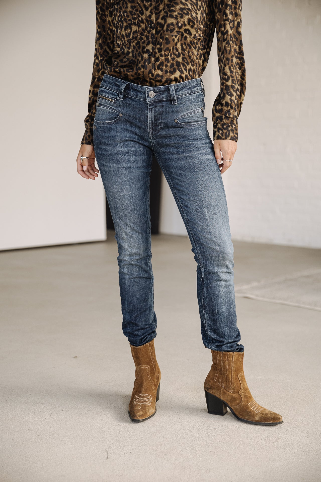 Jeans slim Femme Alexa Slim solva | Freeman T. Porter