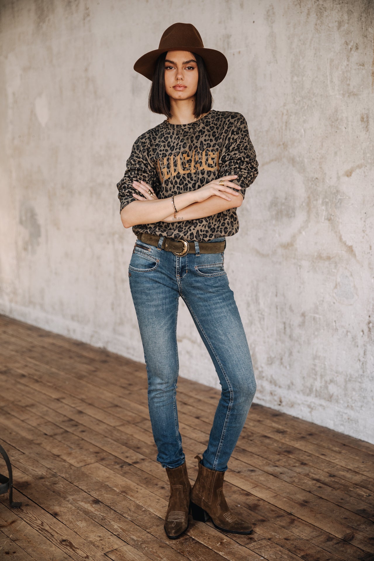 Jeans slim Mujer Alexa Slim miego | Freeman T. Porter