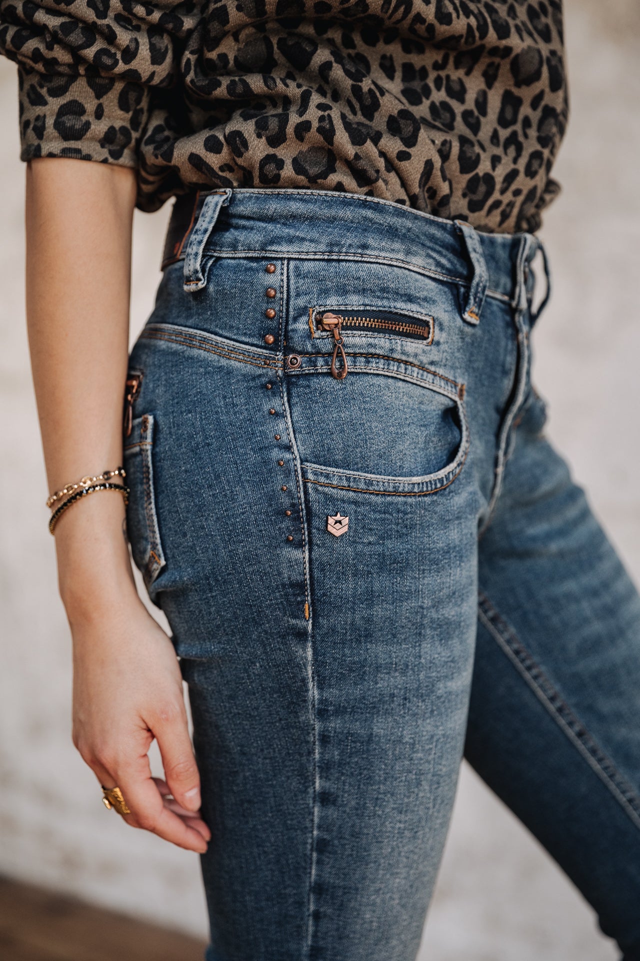 Jeans slim Woman Alexa Slim miego | Freeman T. Porter