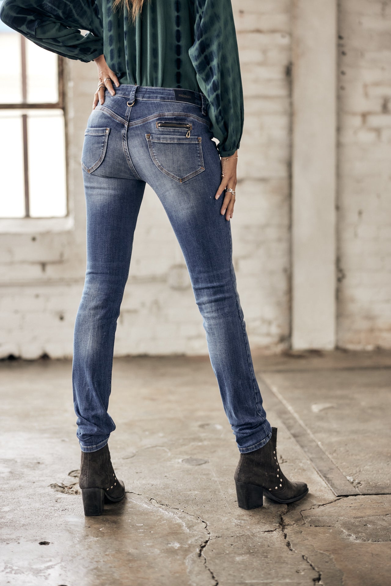 Jeans slim Femme Alexa Slim pacific | Freeman T. Porter