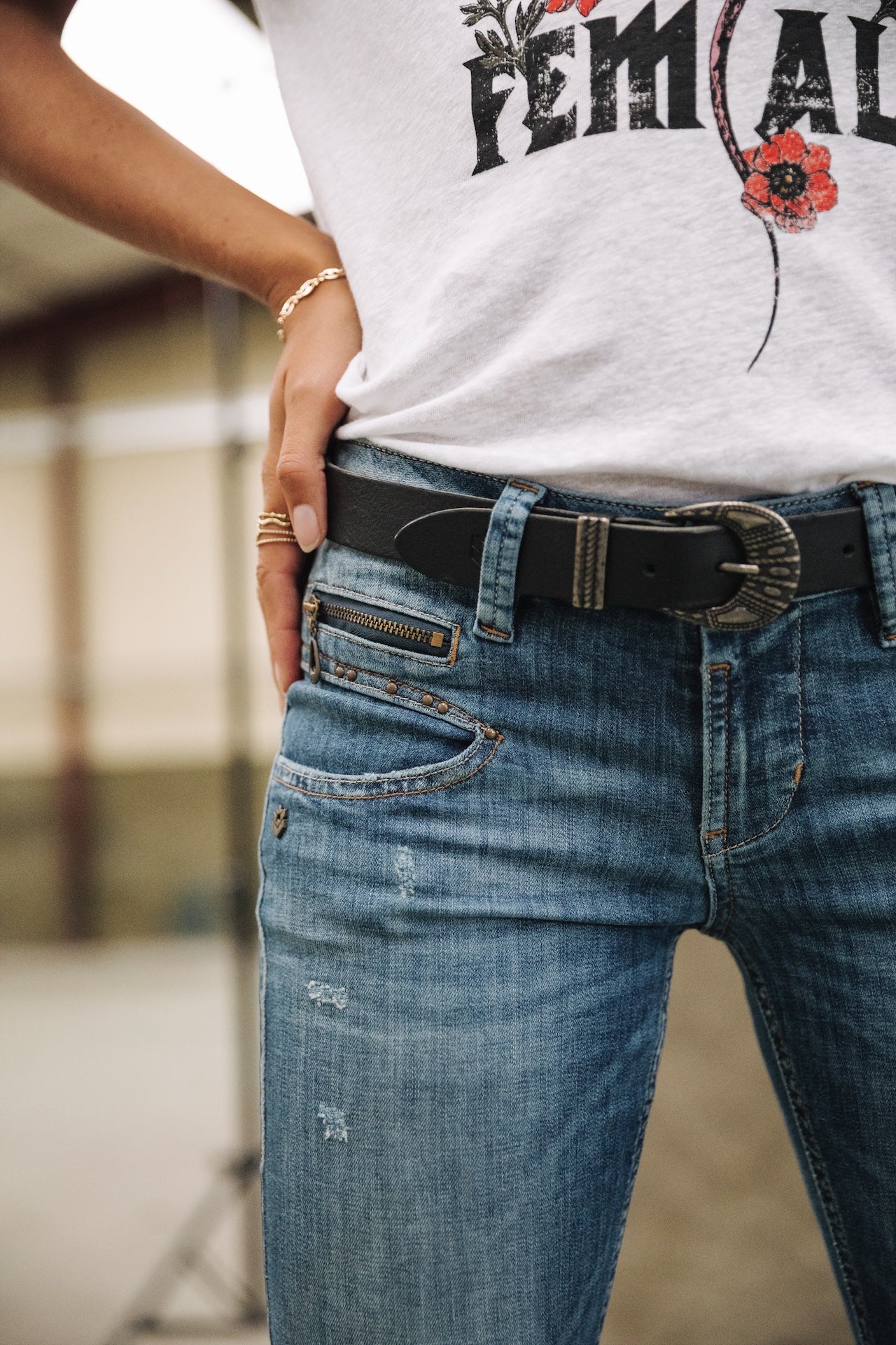 Vaqueros slim Mujer Alexa Slim pacific | Freeman T. Porter