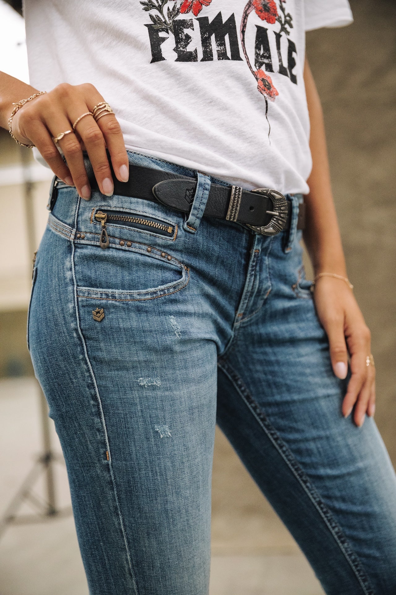 Vaqueros slim Mujer Alexa Slim pacific | Freeman T. Porter
