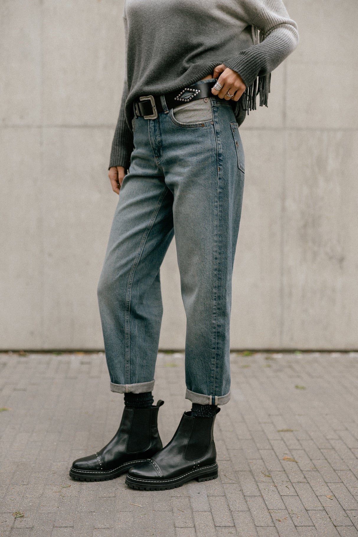 Jeans boyfriend Femme Maeva furano | Freeman T. Porter