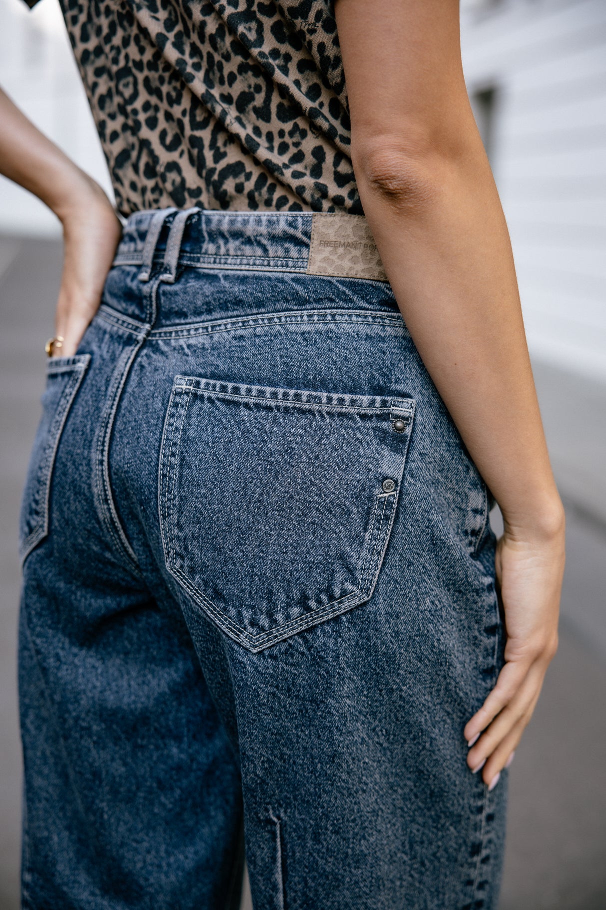Jeans boyfriend Femme Maeva Denim boreo | Freeman T. Porter