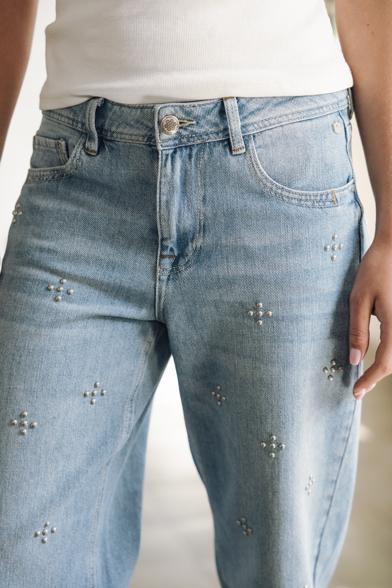 Jeans boyfriend Femme Maeva Denim maori | Freeman T. Porter