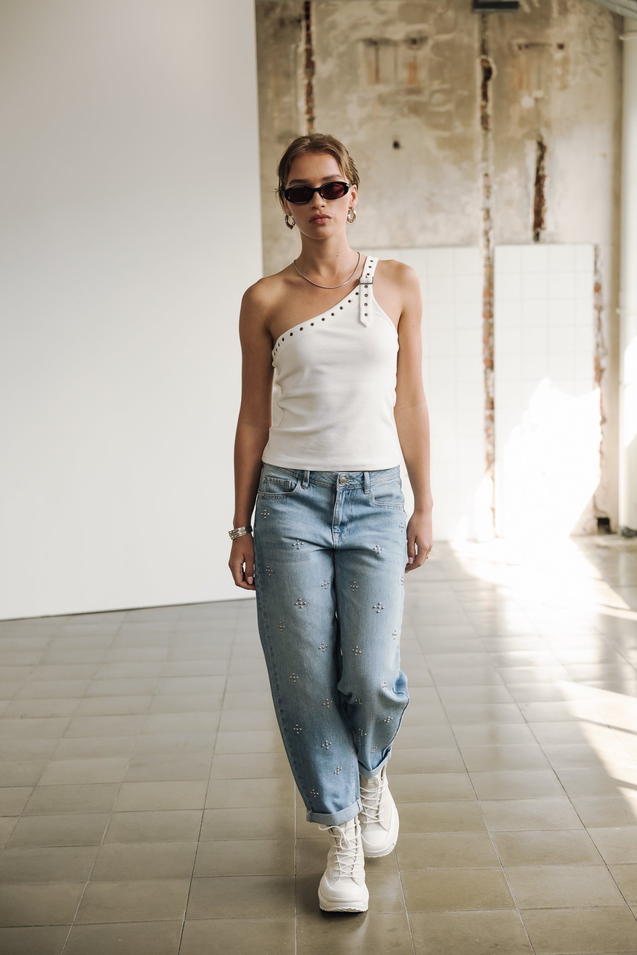 Jeans boyfriend Femme Maeva Denim maori | Freeman T. Porter