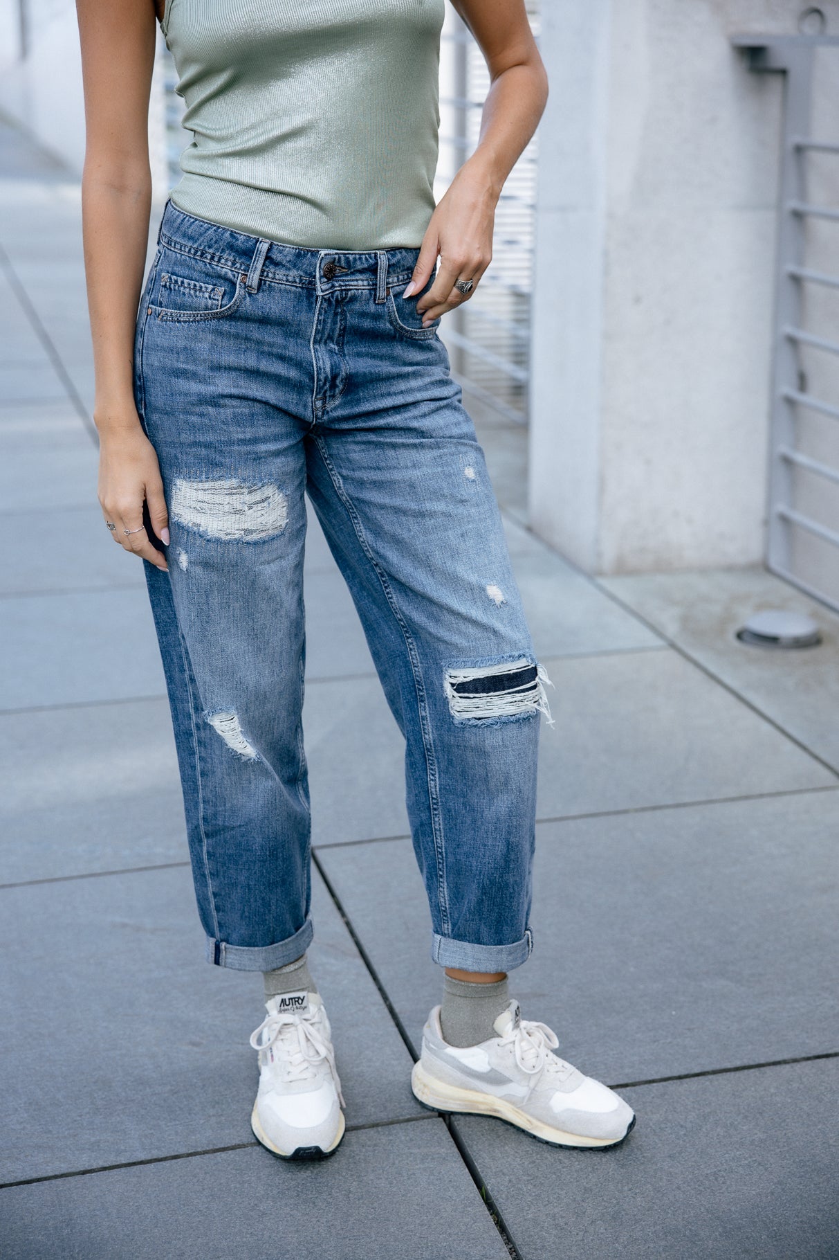 Jeans boyfriend Frau Maeva Denim barsen | Freeman T. Porter