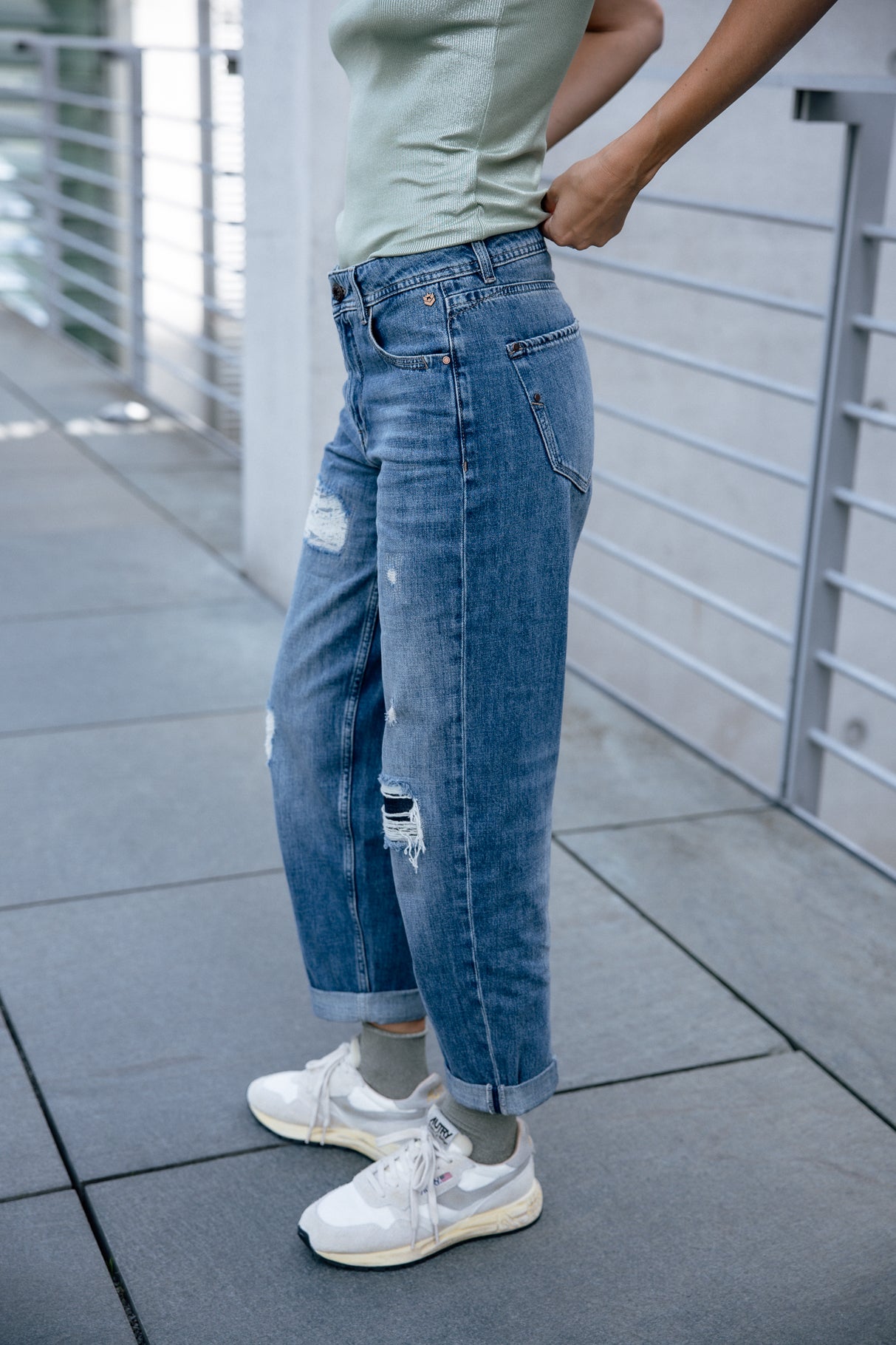 Jeans boyfriend Frau Maeva Denim barsen | Freeman T. Porter