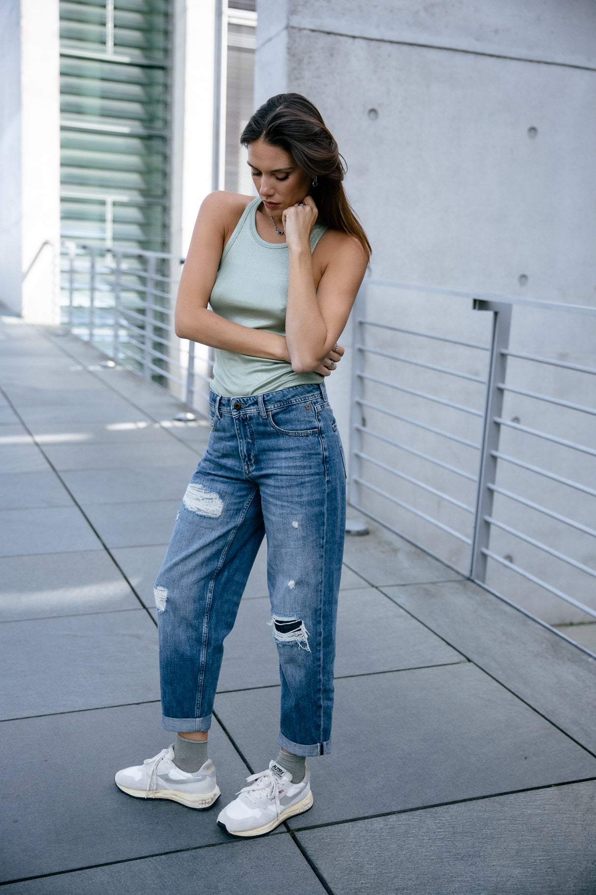 Jeans boyfriend Femme Maeva Denim barsen | Freeman T. Porter