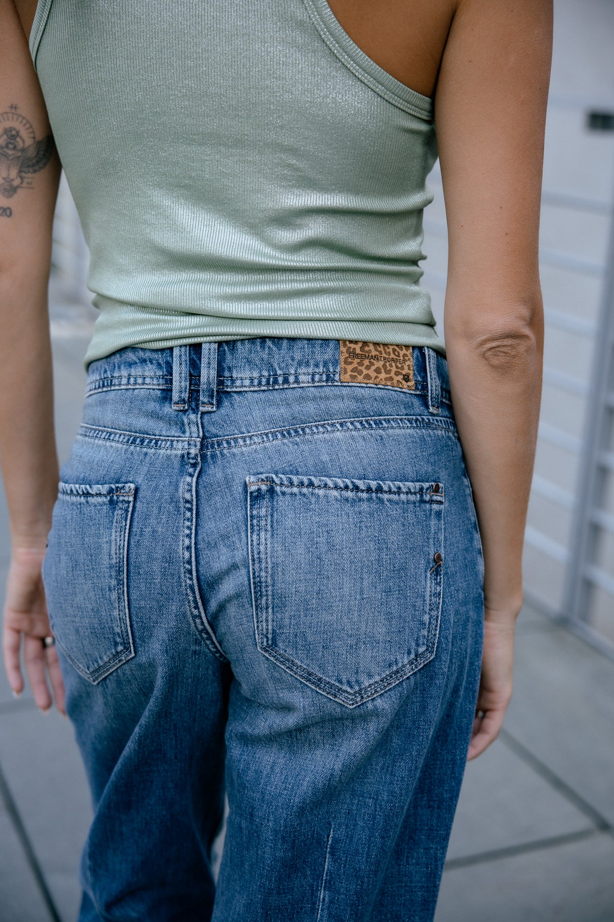 Jeans boyfriend Femme Maeva Denim barsen | Freeman T. Porter