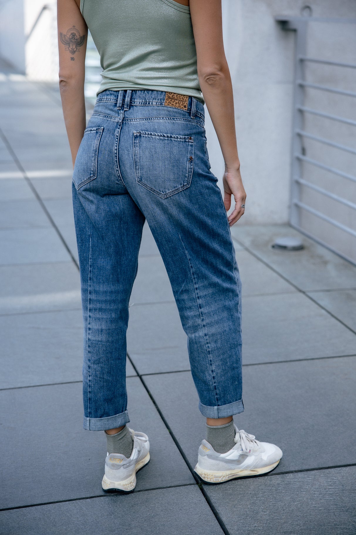 Jeans boyfriend Femme Maeva Denim barsen | Freeman T. Porter