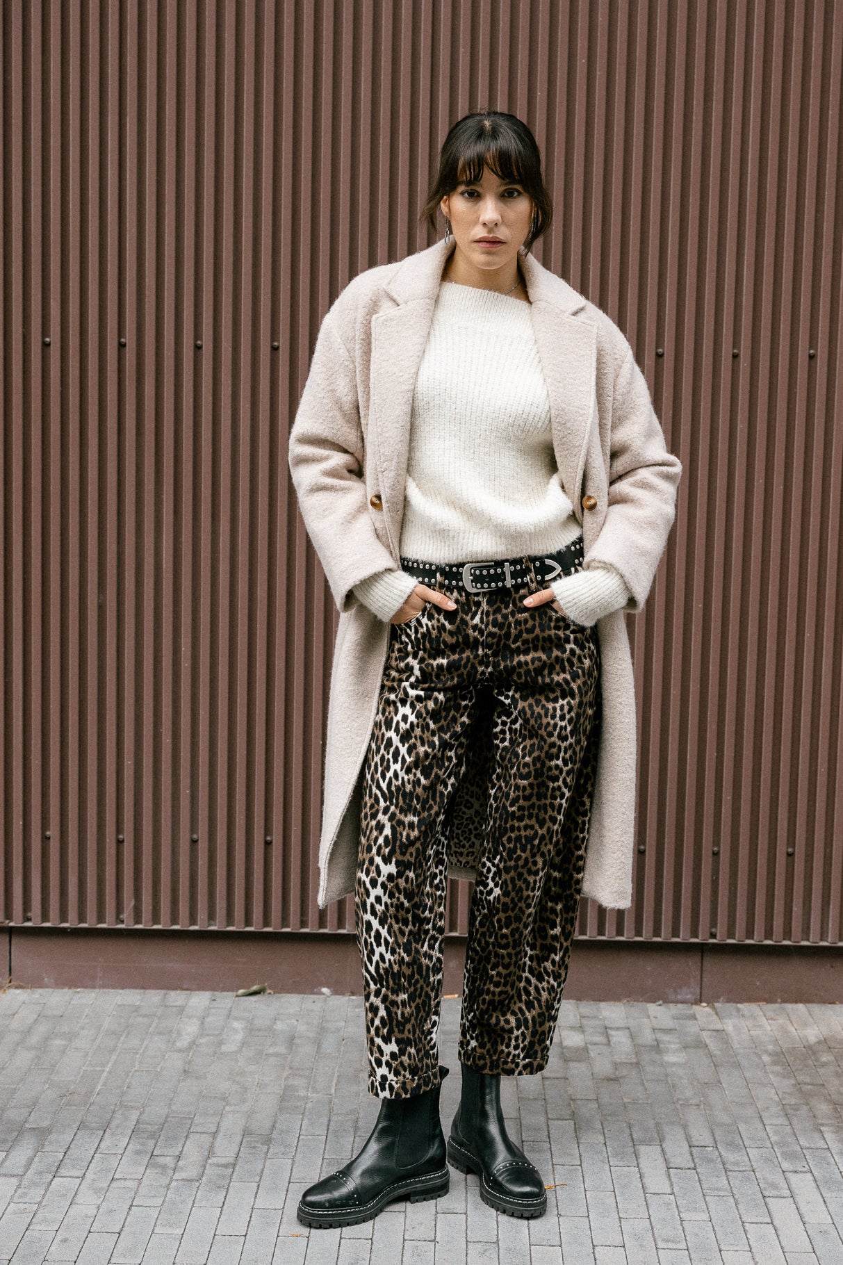 Pantalon boyfriend Femme Maeva Babito original | Freeman T. Porter