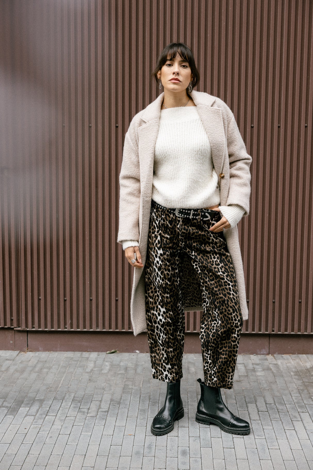 Pantalon boyfriend Femme Maeva Babito original | Freeman T. Porter