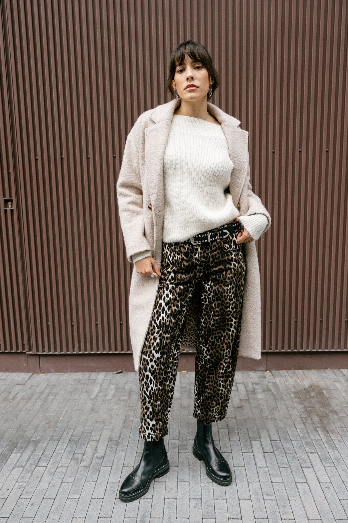 Pantalon boyfriend Femme Maeva Babito original | Freeman T. Porter