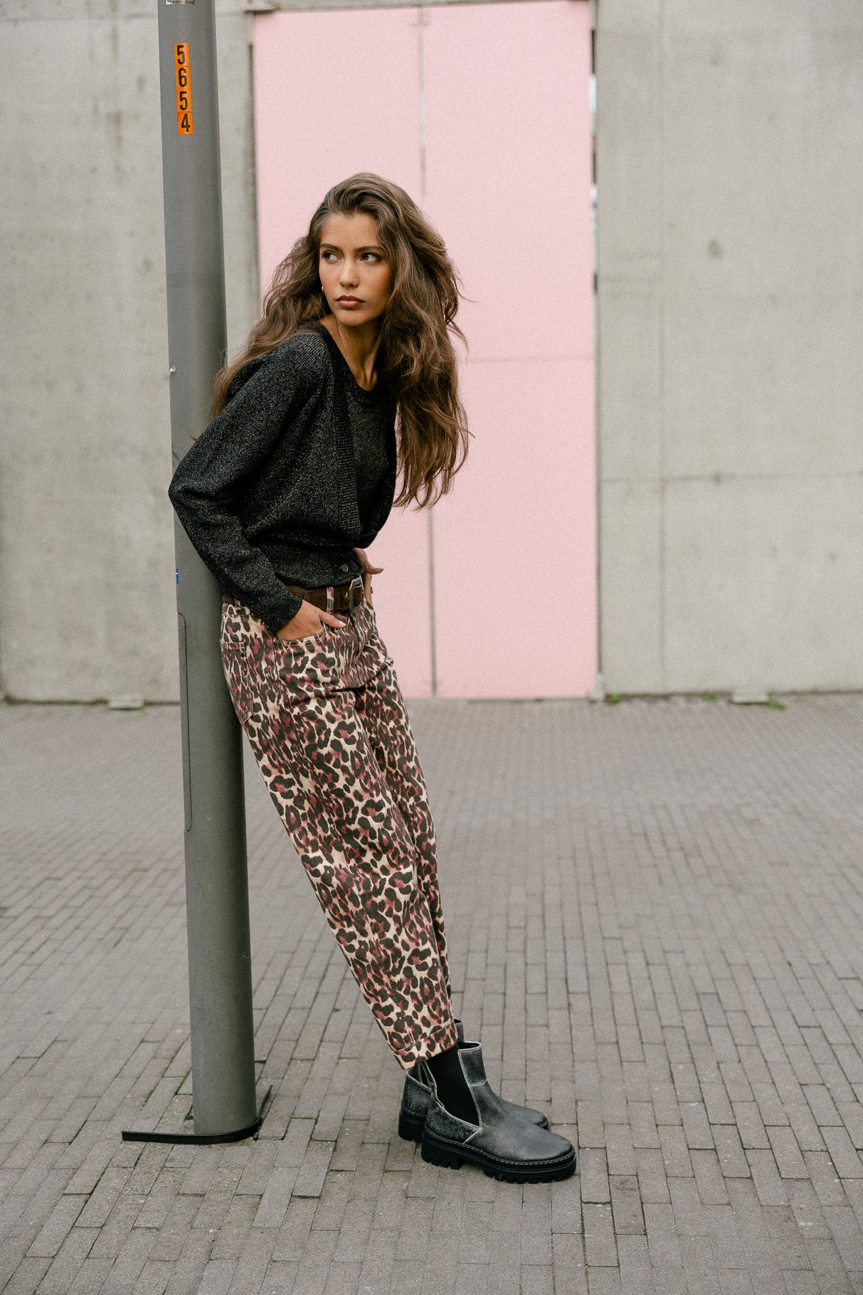 Pantalon boyfriend Femme Maeva Croft original | Freeman T. Porter