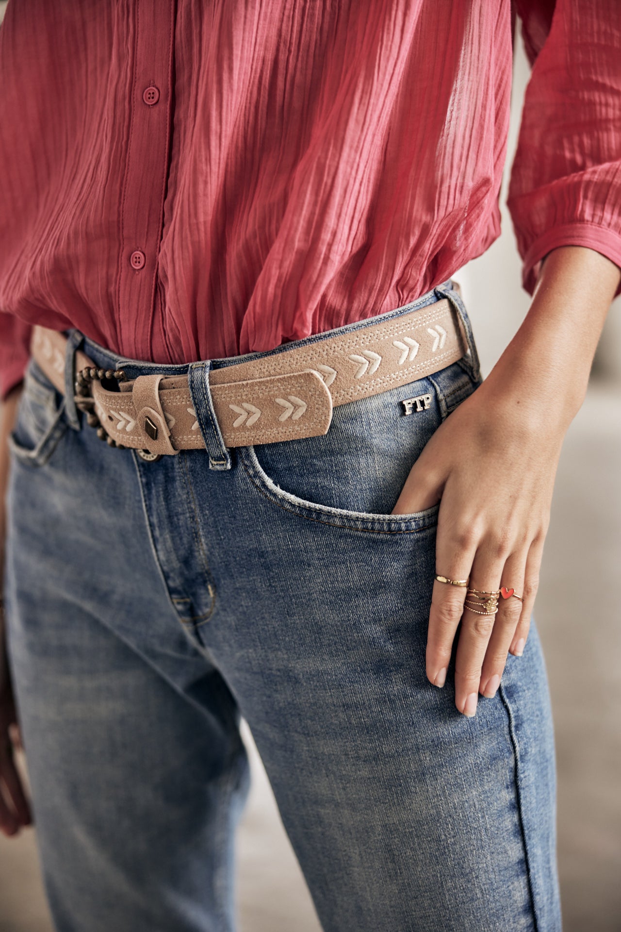 Jeans Relaxed Slim Femme Salomé pamplone | Freeman T. Porter