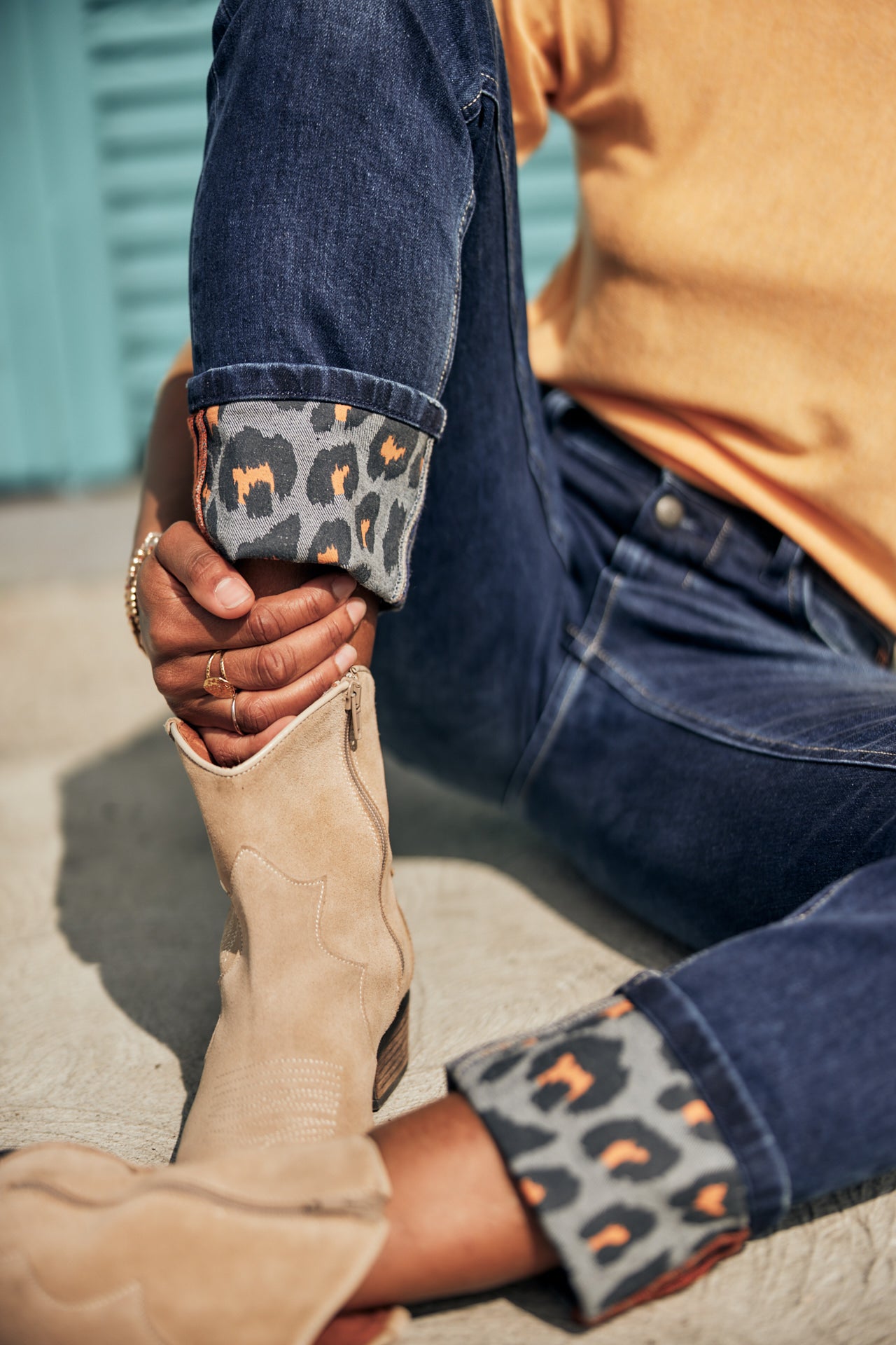 Jeans Relaxed Slim Femme Salomé sanremo dark | Freeman T. Porter