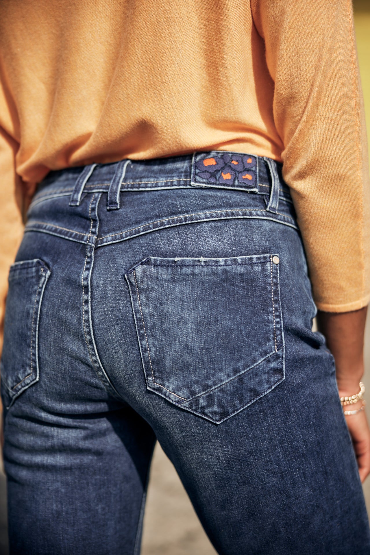 Jeans Relaxed Slim Femme Salomé sanremo dark | Freeman T. Porter