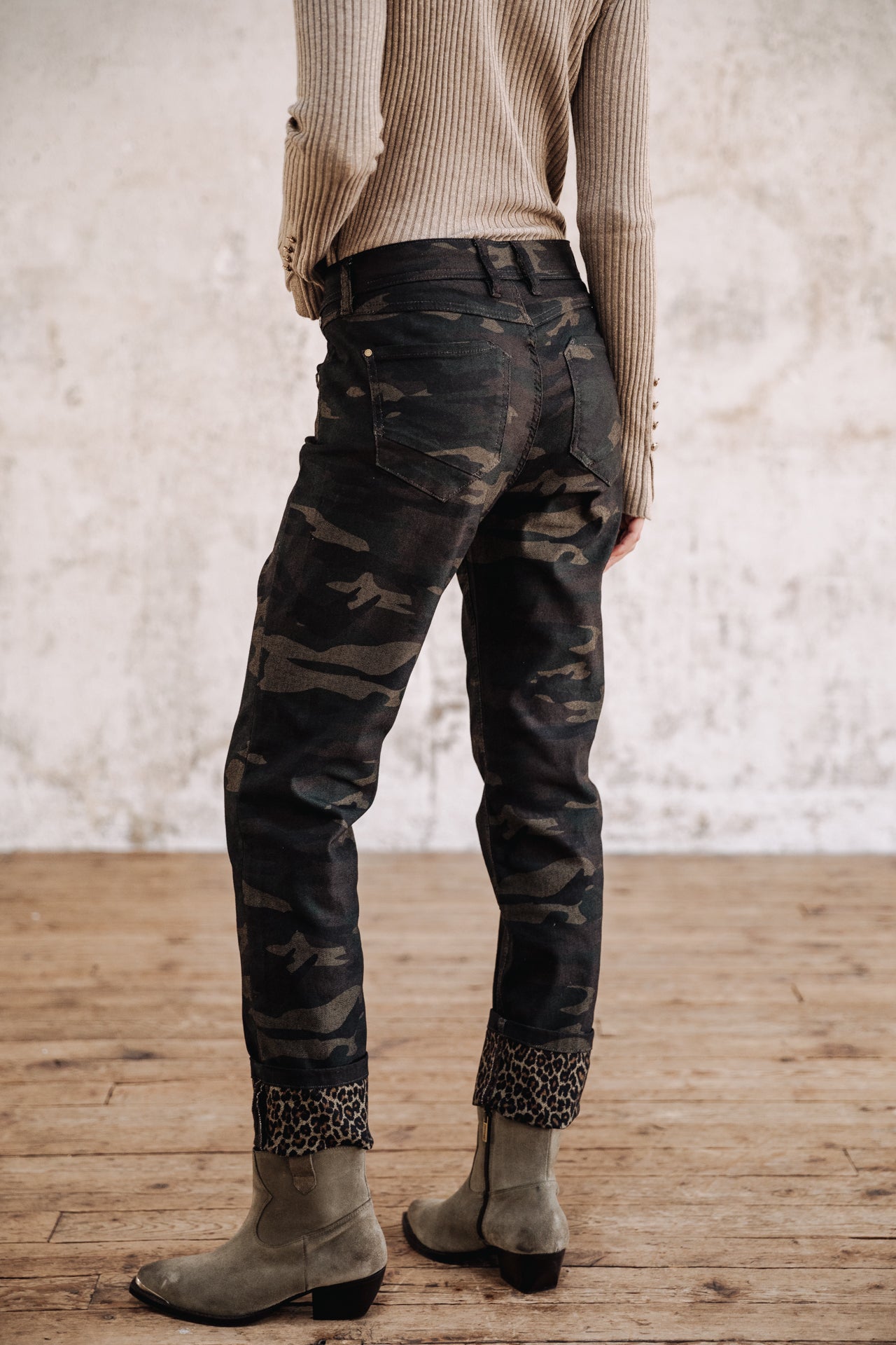 Pantalon slim relaxed Woman Salomé Getaway original | Freeman T. Porter