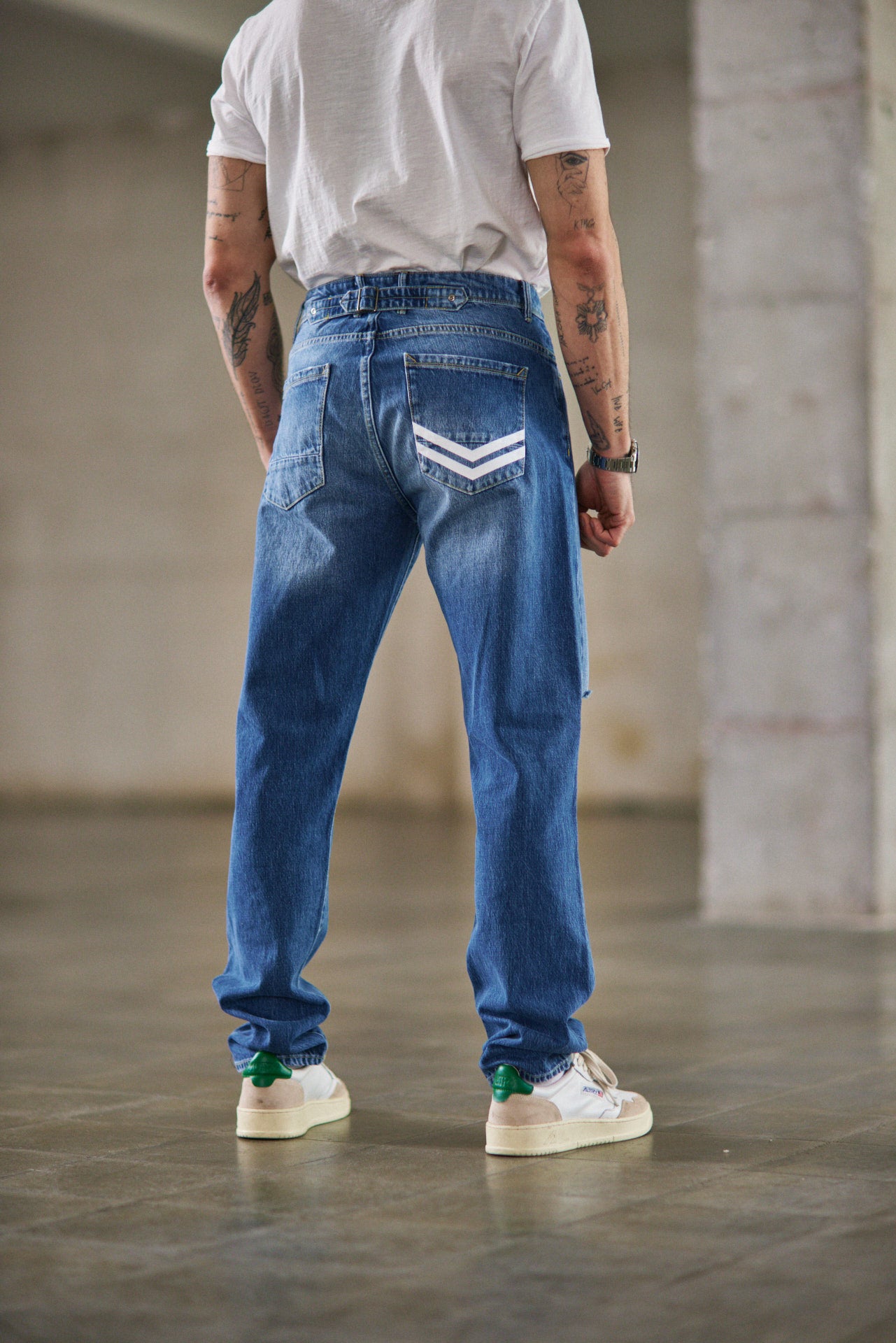 Jeans droit taille haute Hombres Phoenix Denim brock | Freeman T. Porter