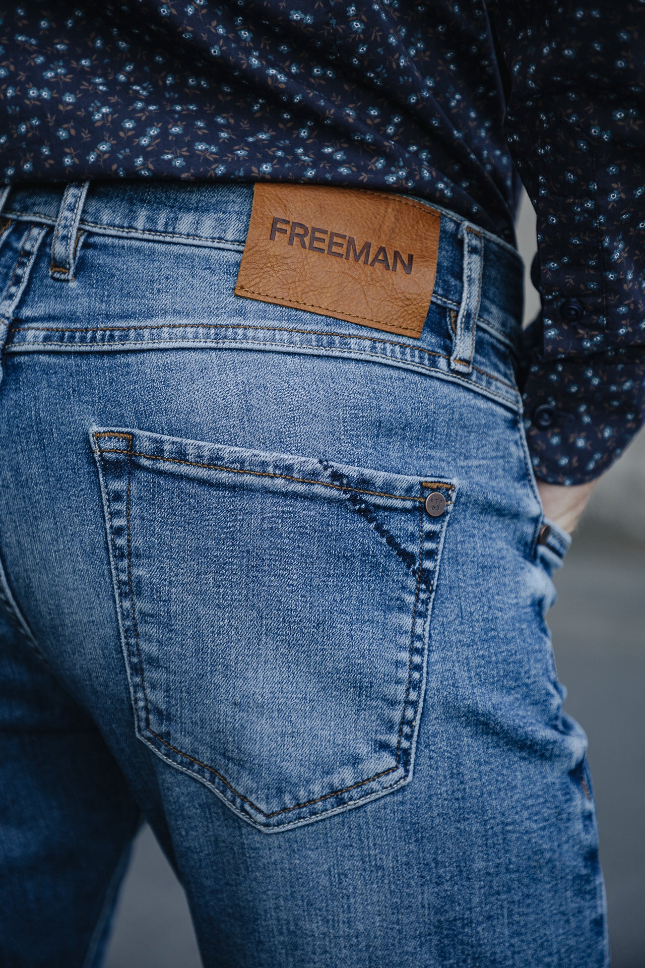 Jeans slim Homme Dustee saopolo med | Freeman T. Porter