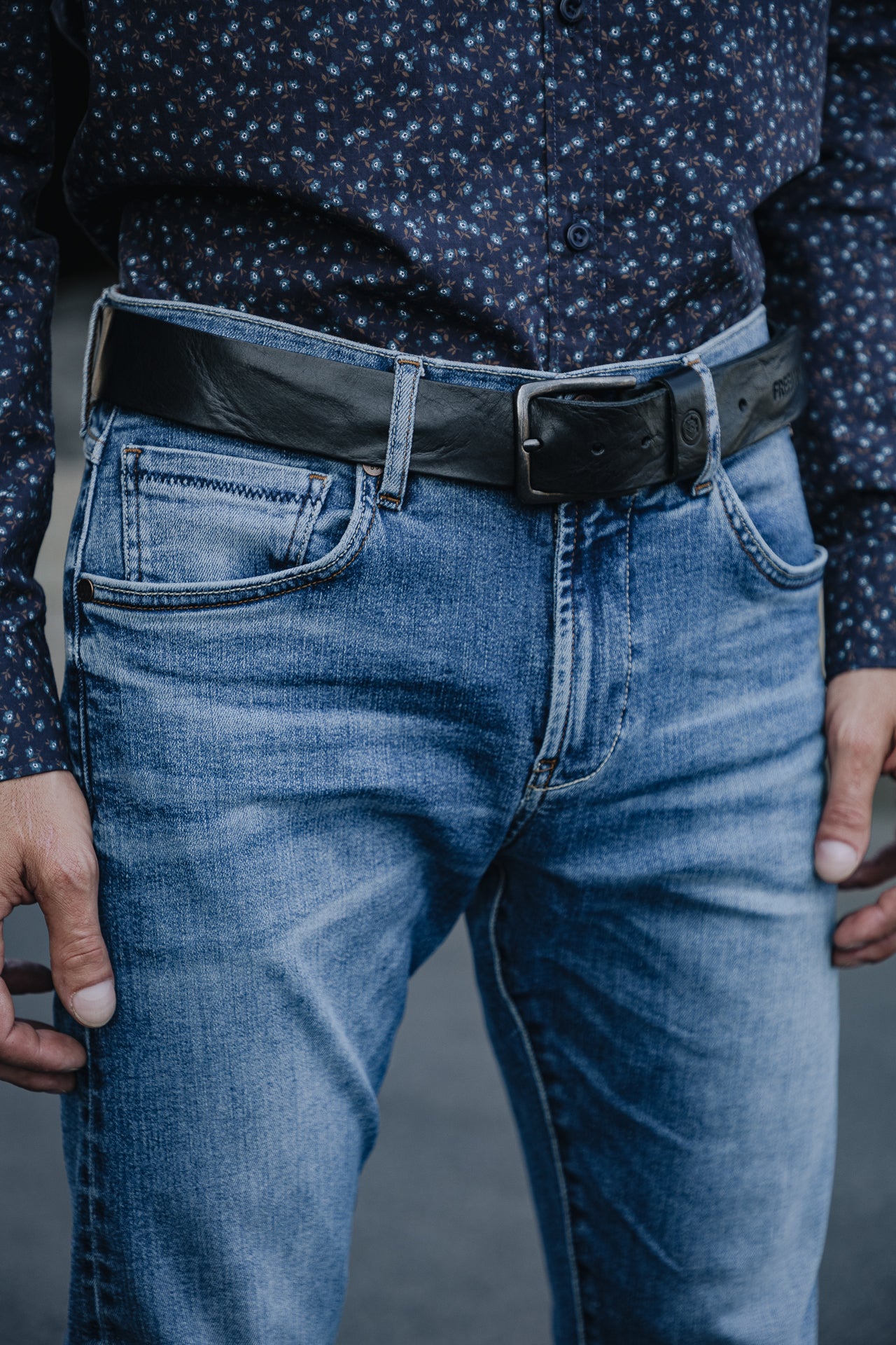 Jeans slim Homme Dustee saopolo med | Freeman T. Porter