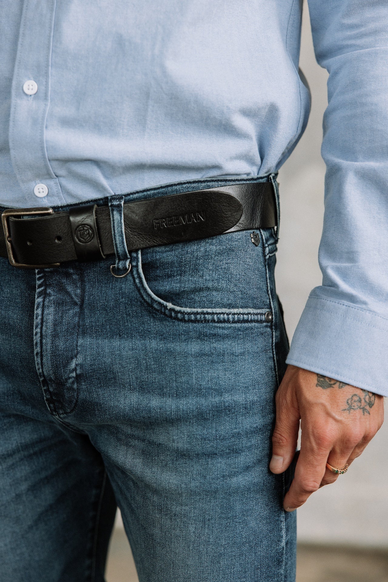 Jeans slim Mann Dustee smash | Freeman T. Porter