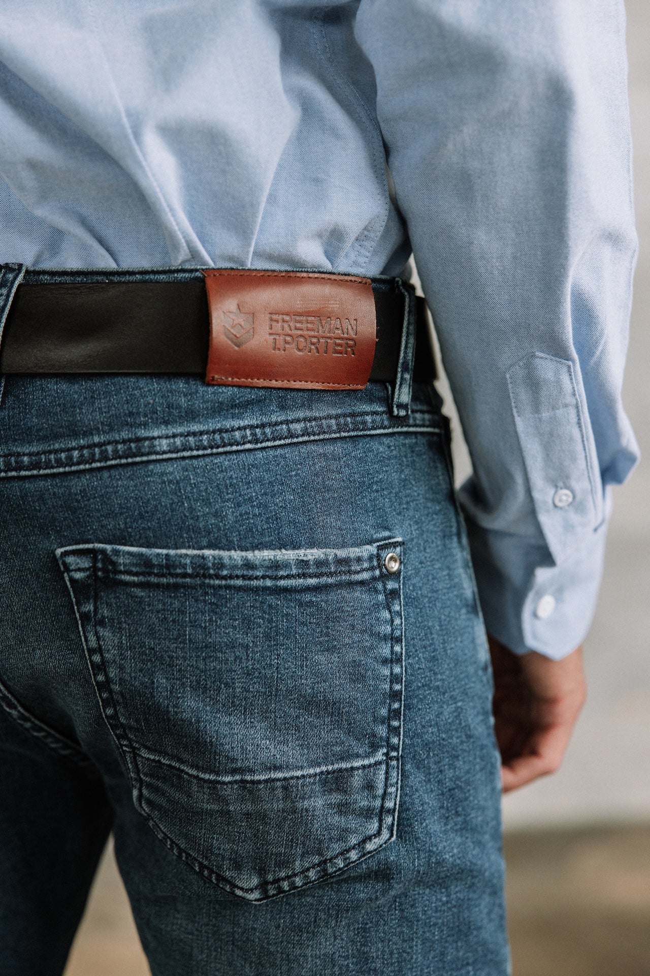 Jeans slim Mann Dustee smash | Freeman T. Porter