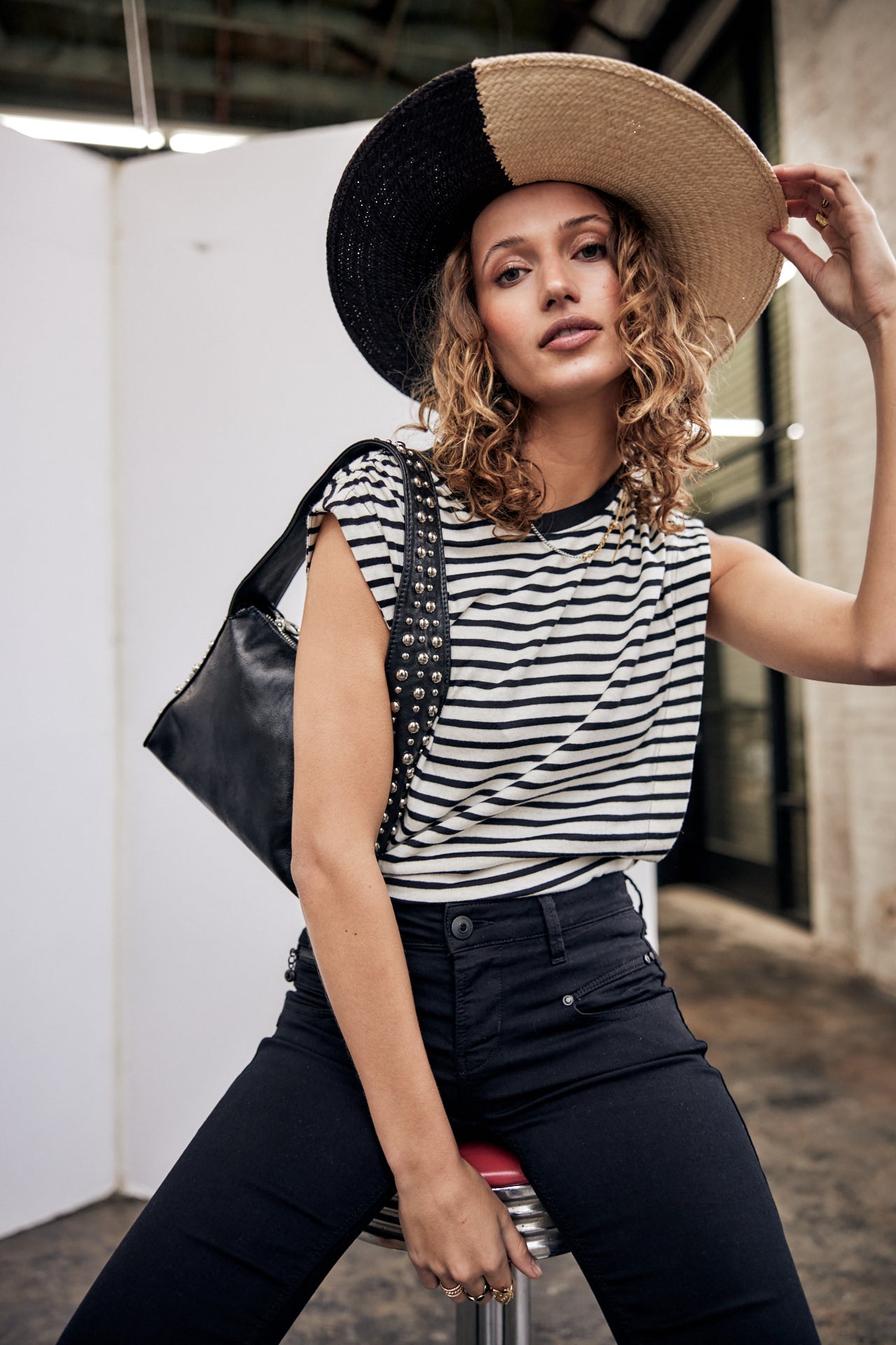 Bermuda Femme Belixa black | Freeman T. Porter