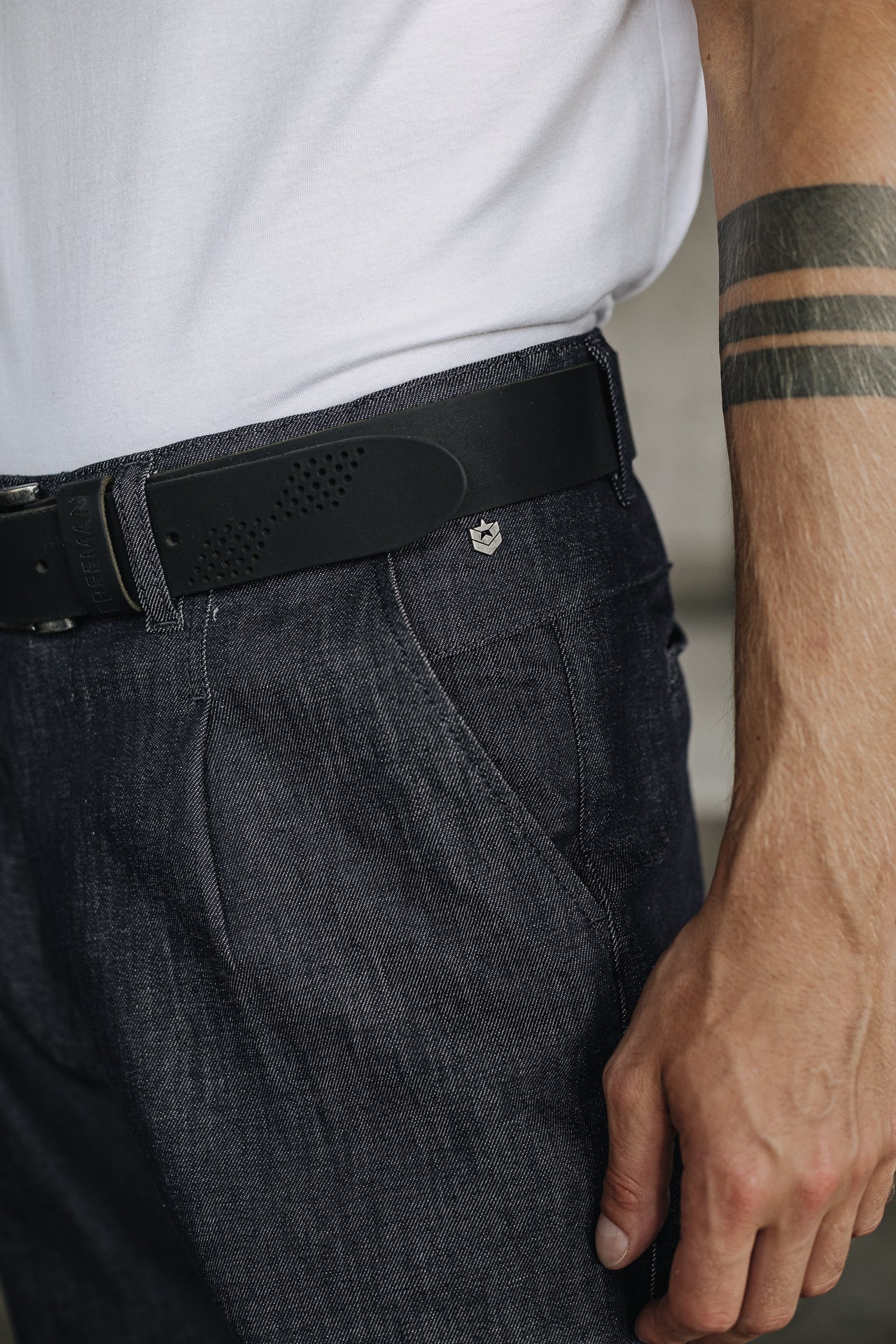 Jeans slim Homme Bruce banco | Freeman T. Porter