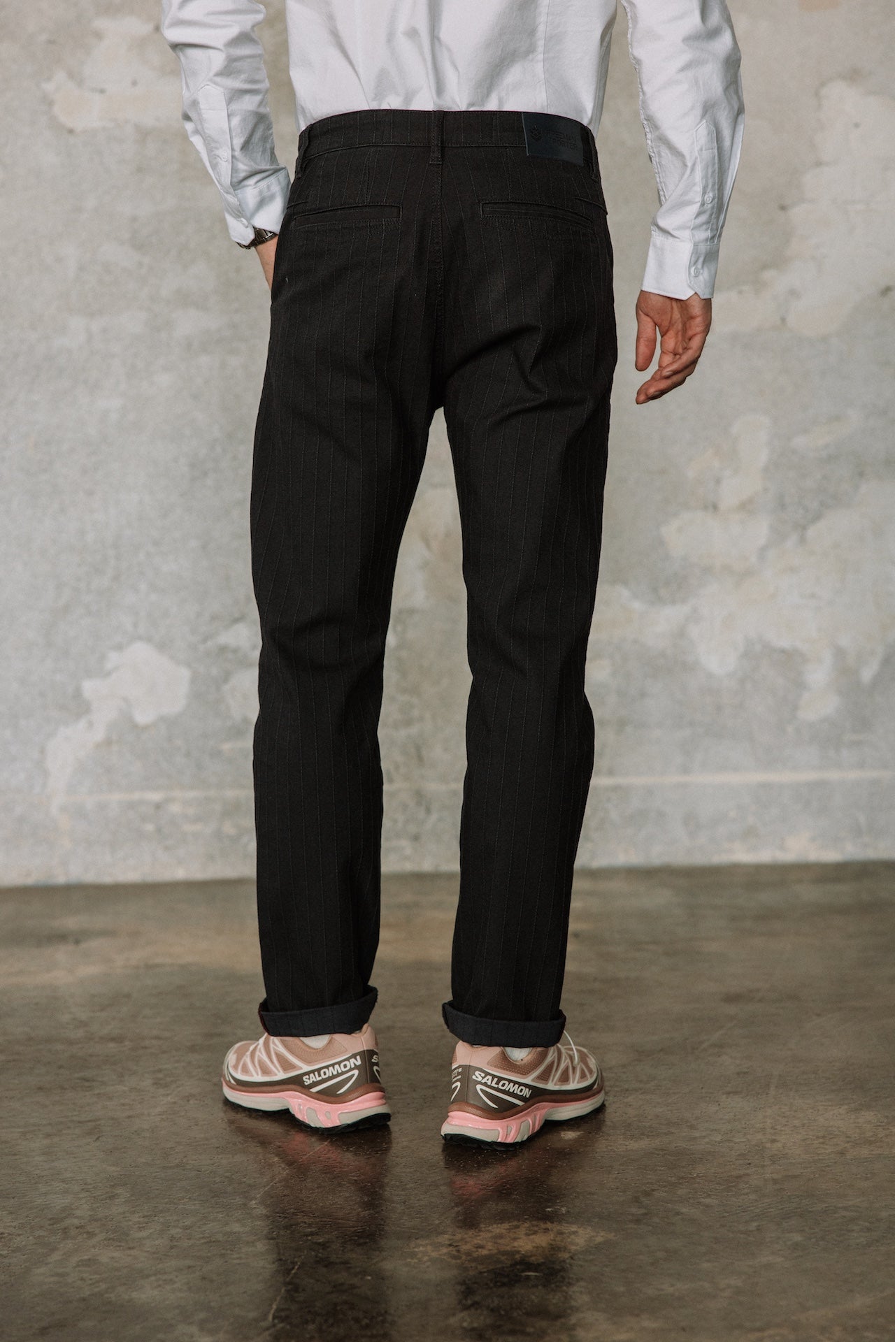 Pantalon chino Hombres Bruce Abyss peacoat | Freeman T. Porter