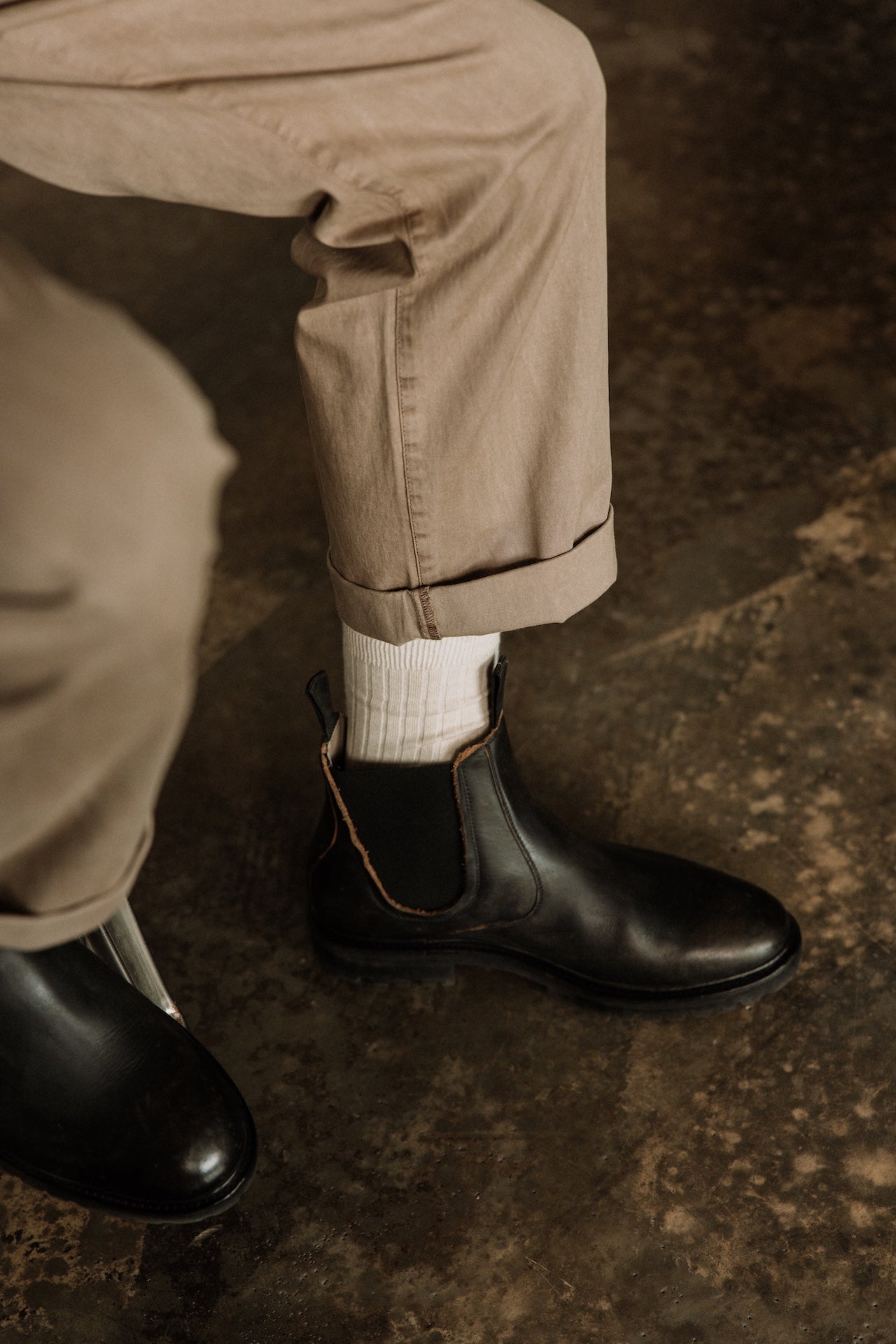 Pantalon chino Homme Bruce Mazaro sand | Freeman T. Porter