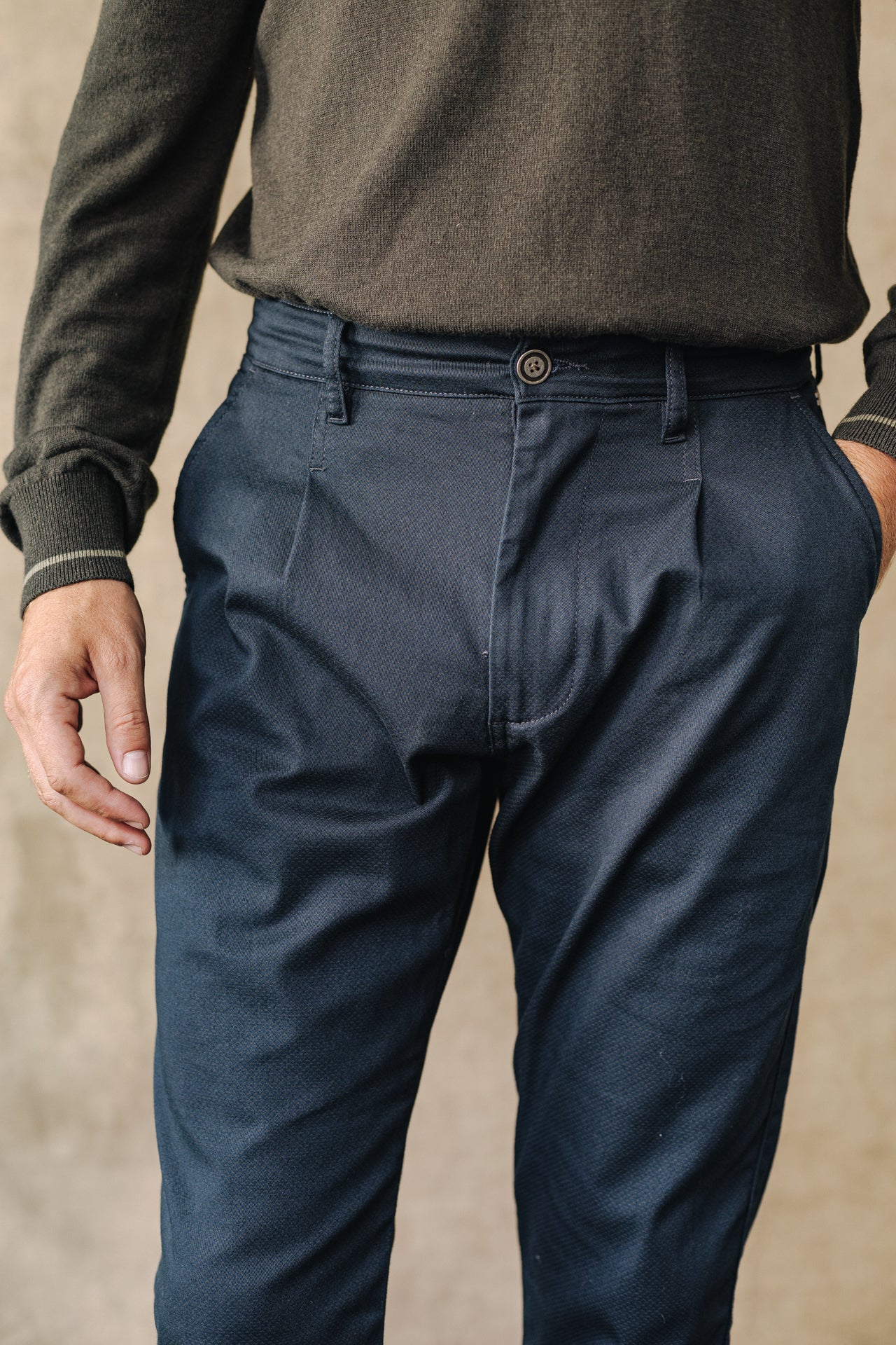 Pantalon chino Men Bruce Bona storm | Freeman T. Porter