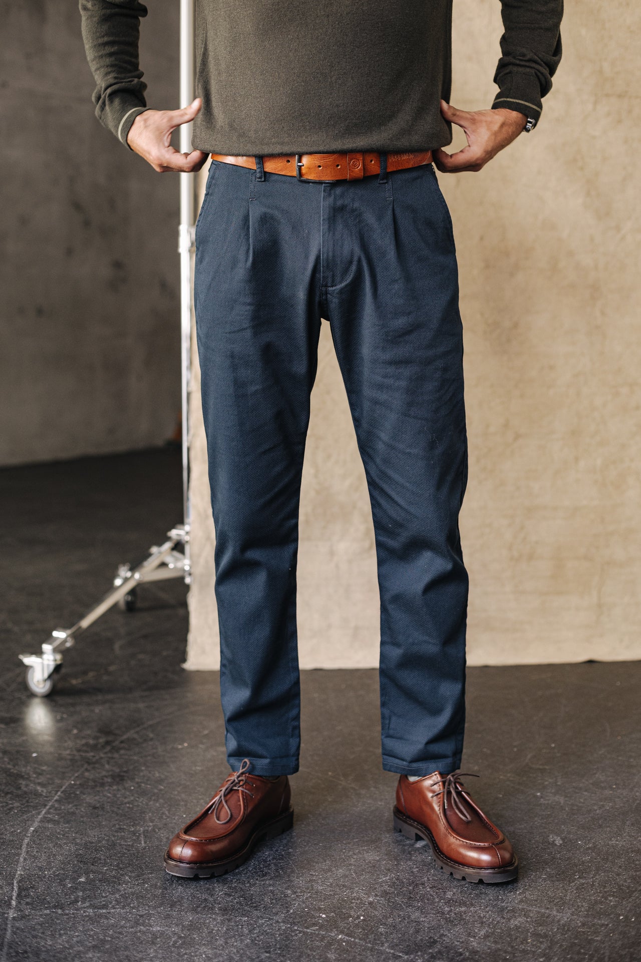Pantalon chino Men Bruce Bona storm | Freeman T. Porter