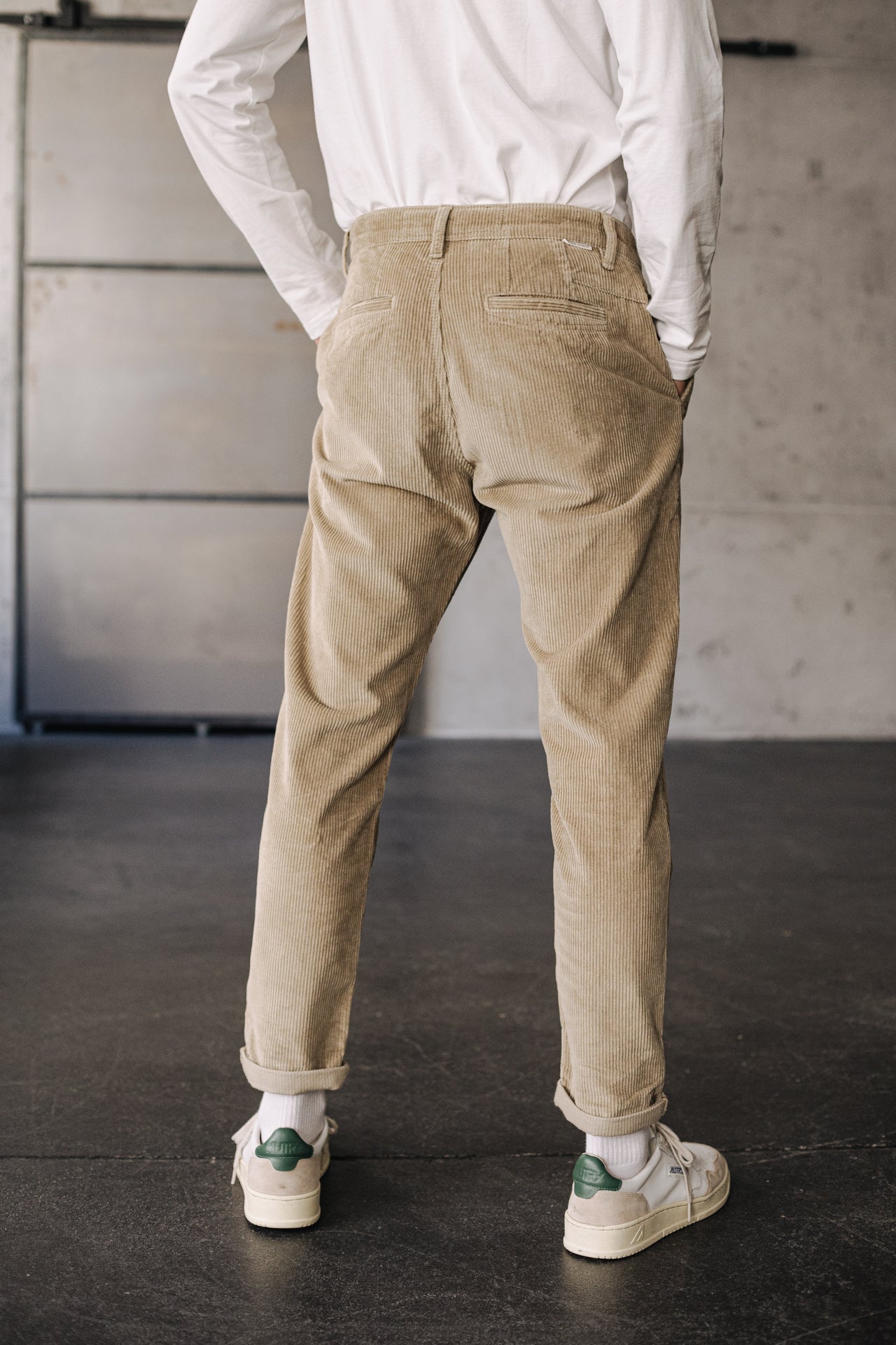 Pantalon chino Unisex Bruce Fitil abbey stone | Freeman T. Porter