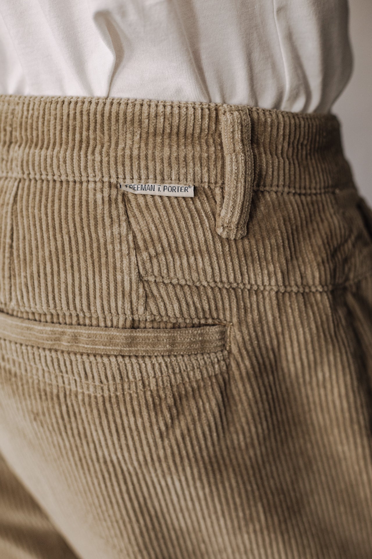 Pantalon chino Unisex Bruce Fitil abbey stone | Freeman T. Porter