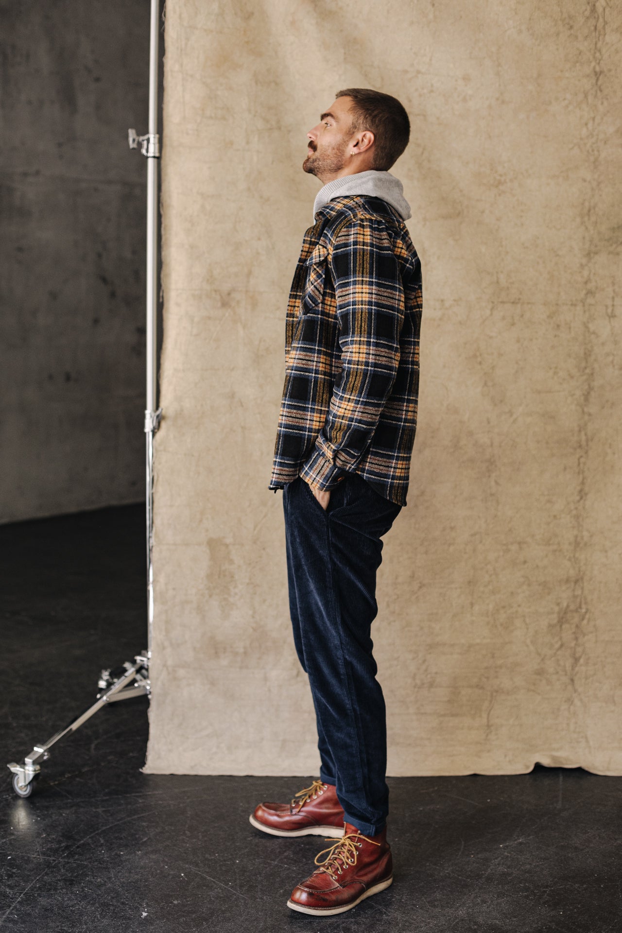 Pantalon chino Unisex Bruce Fitil navy | Freeman T. Porter