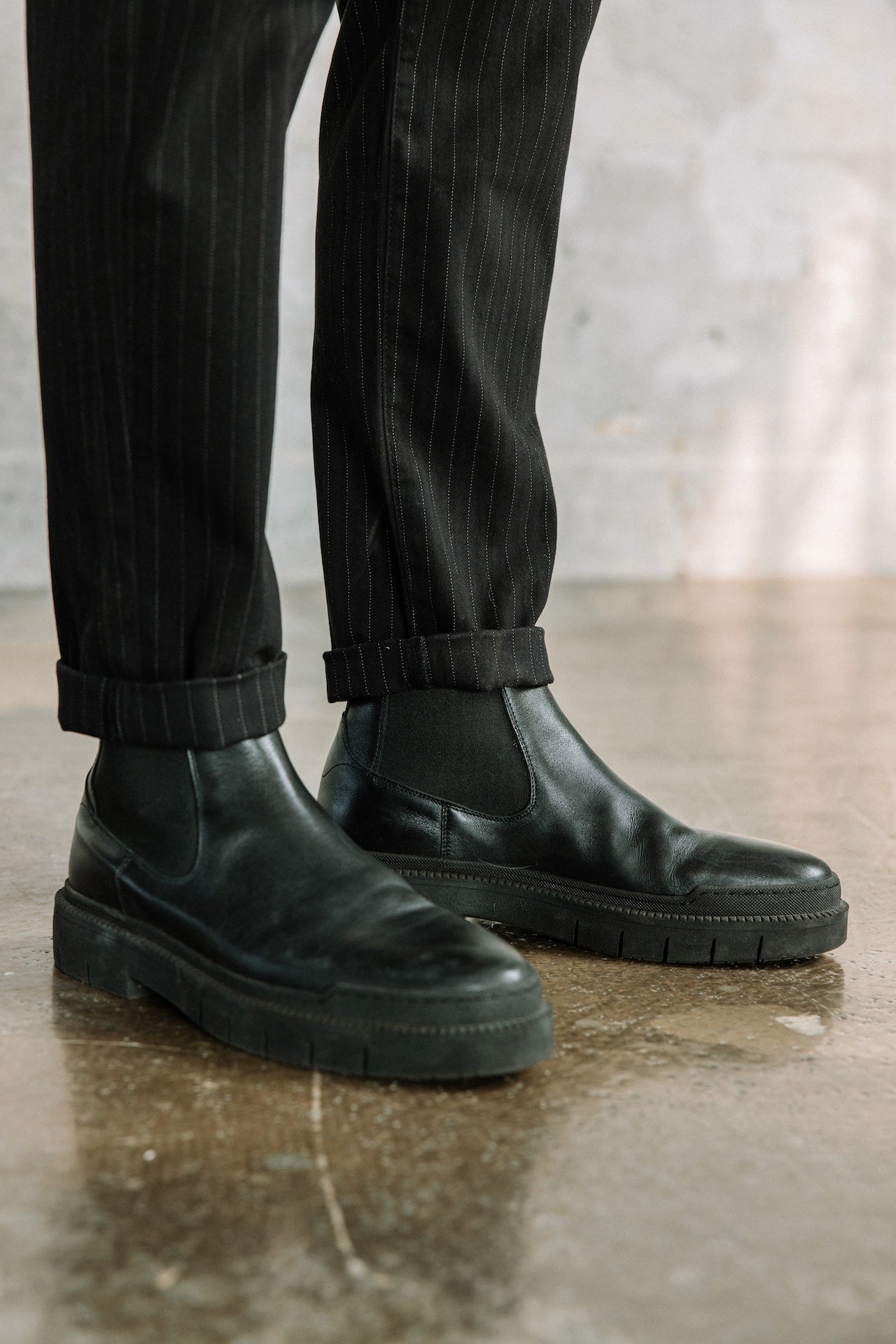 Pantalon chino Homme Bruce Kult black | Freeman T. Porter