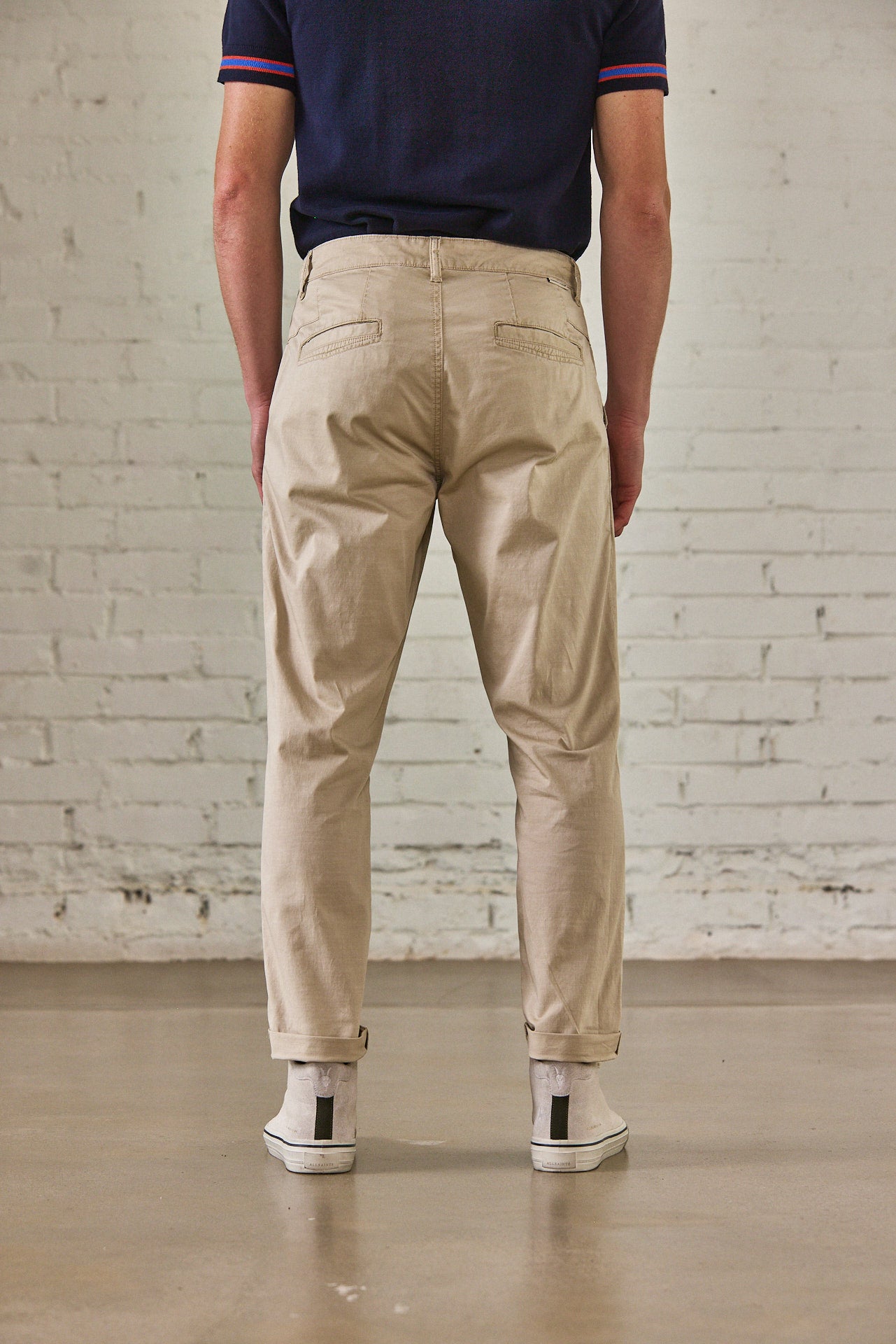 Pantalon chino Homme Bruce Spike overcast | Freeman T. Porter
