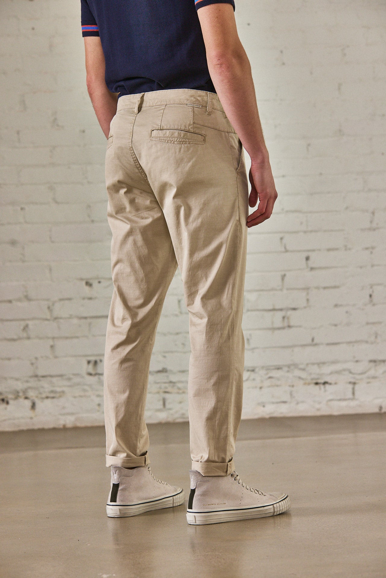 Pantalon chino Homme Bruce Spike overcast | Freeman T. Porter