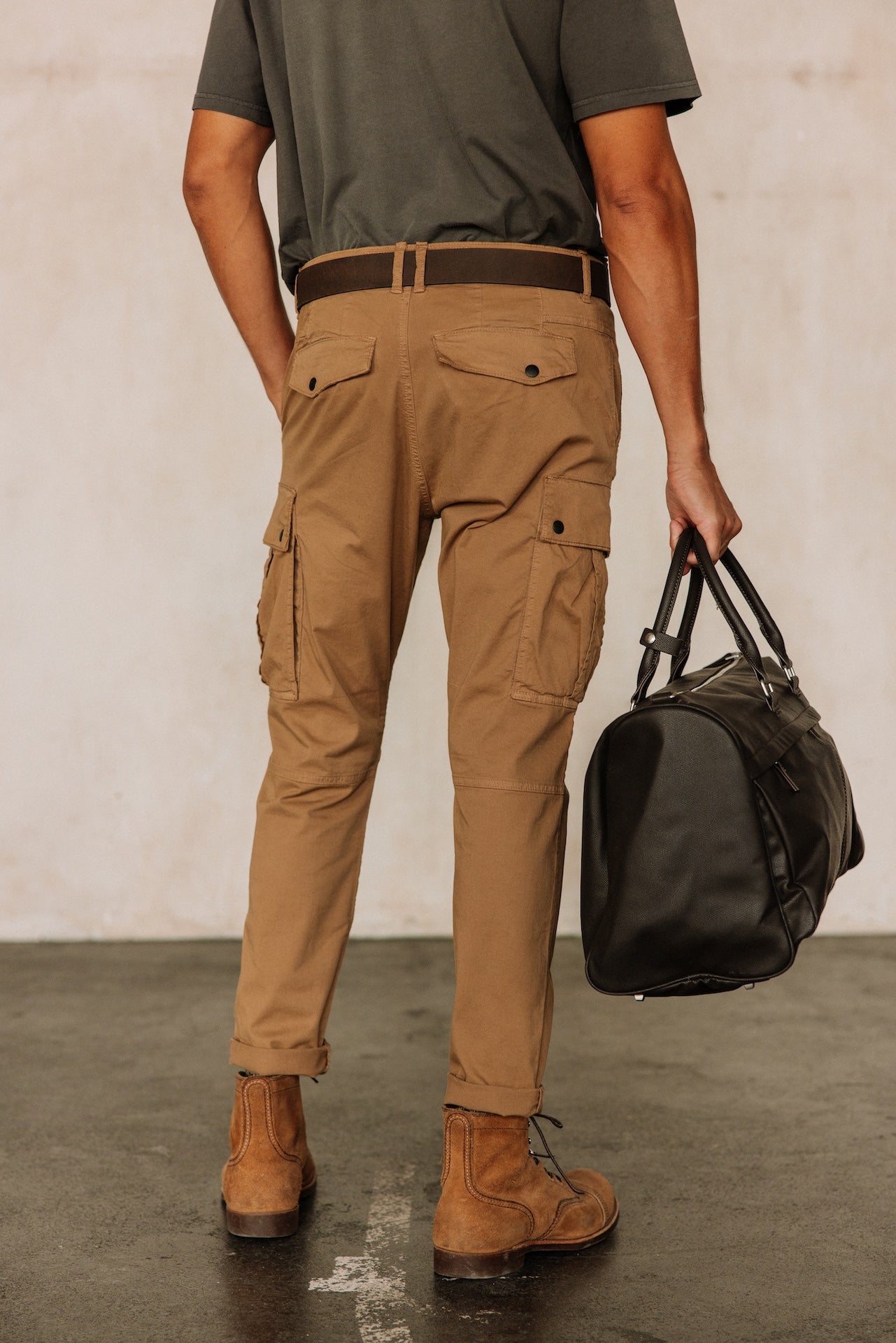 Cropped pants Men Hugo Blunt kelp | Freeman T. Porter