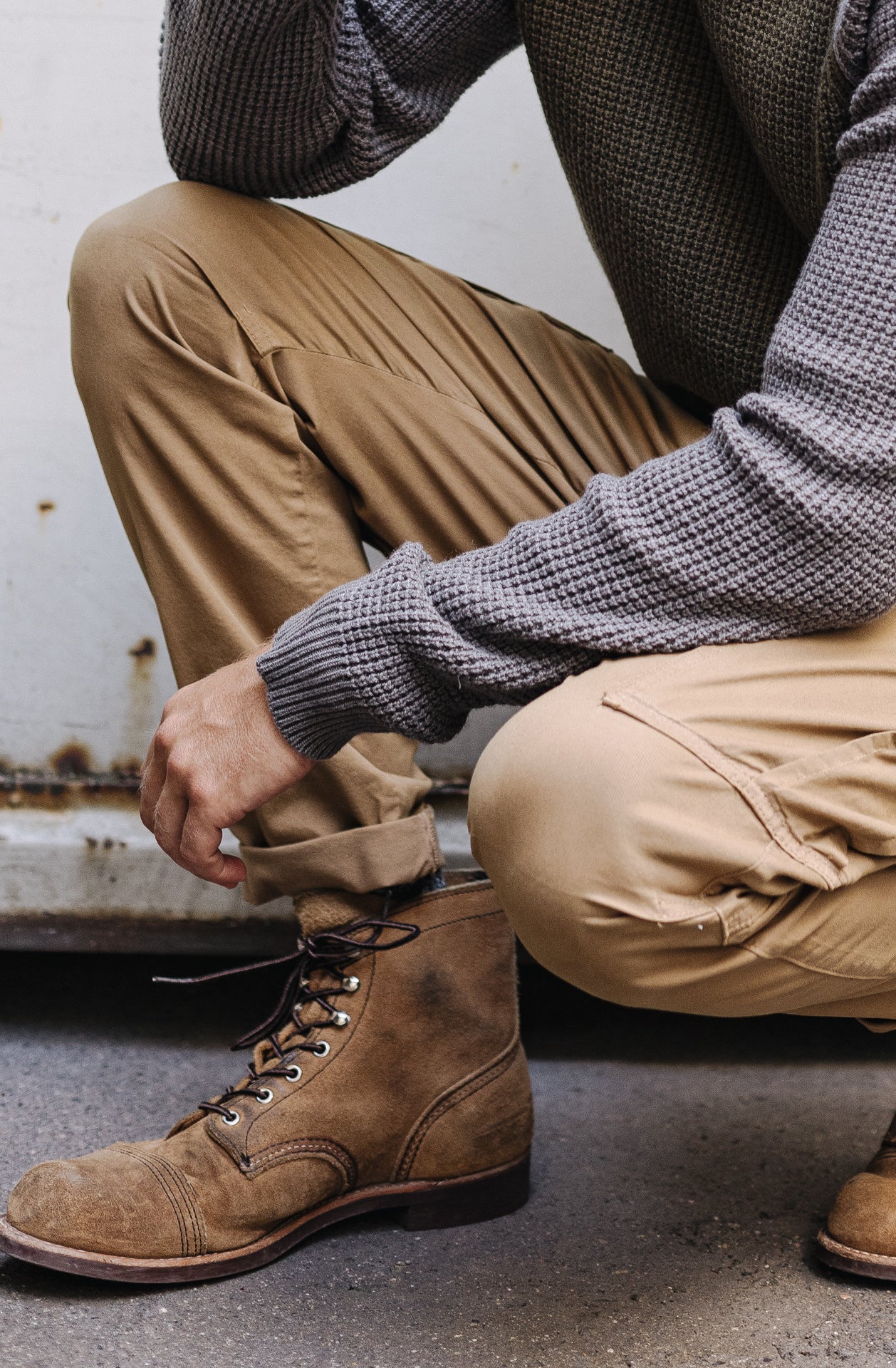 Pantalon cropped Homme Hugo Blunt kelp | Freeman T. Porter