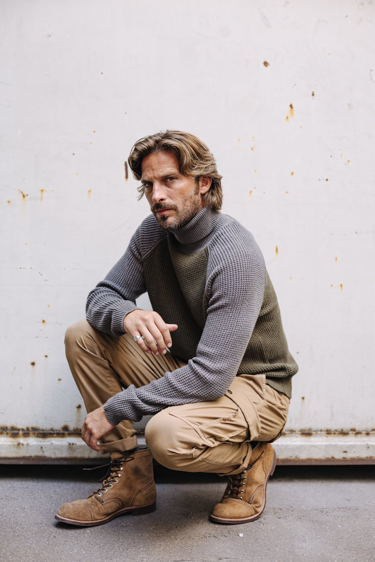Pantalon cropped Homme Hugo Blunt kelp | Freeman T. Porter