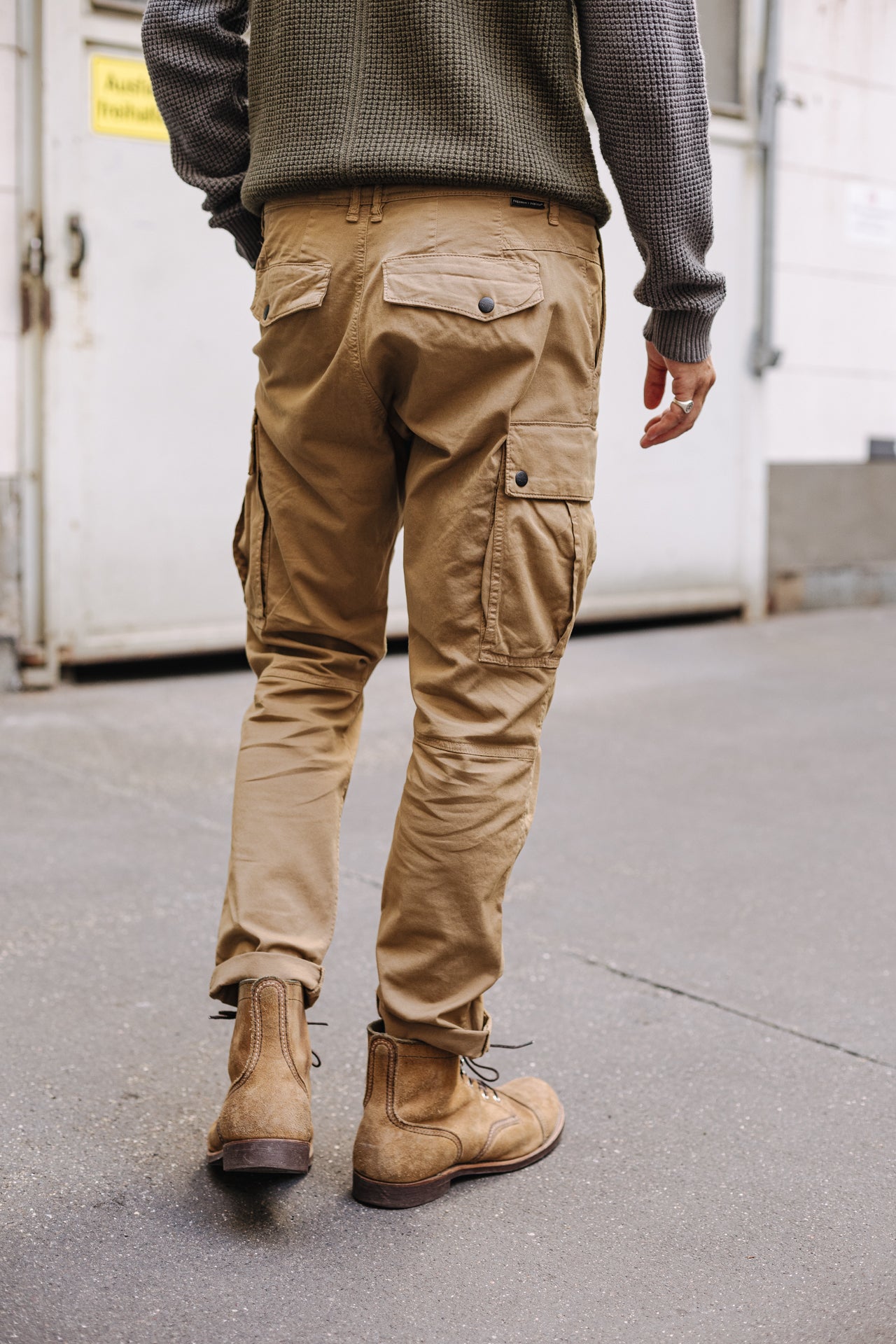 Pantalon cropped Homme Hugo Blunt kelp | Freeman T. Porter