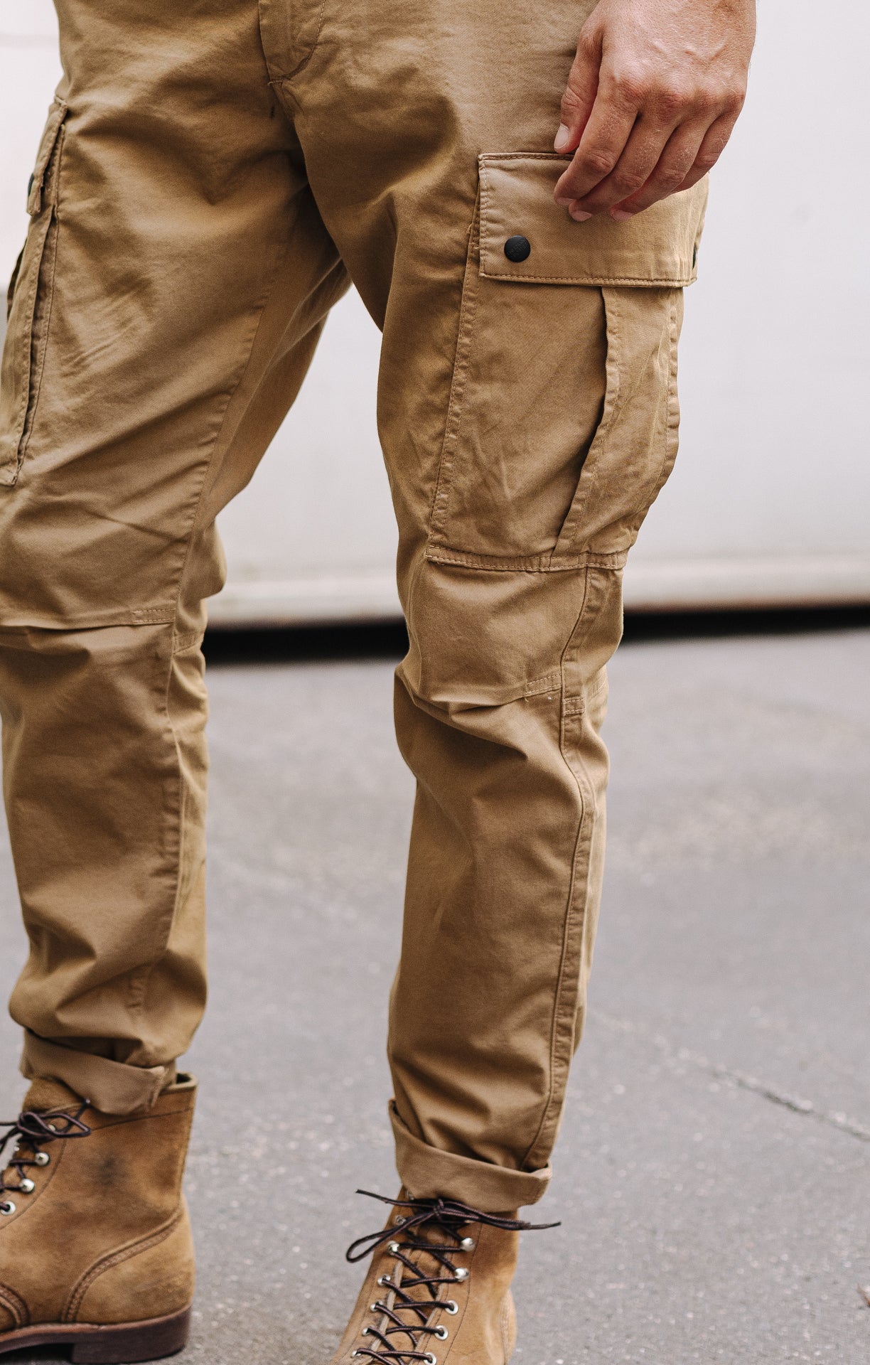 Pantalon cropped Homme Hugo Blunt kelp | Freeman T. Porter