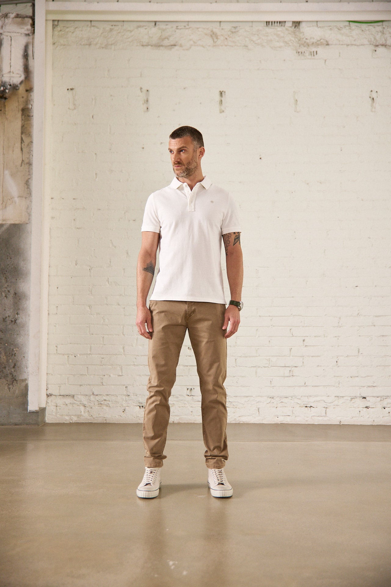 Pantalon chino Men Gino Bellissimo lead gray | Freeman T. Porter