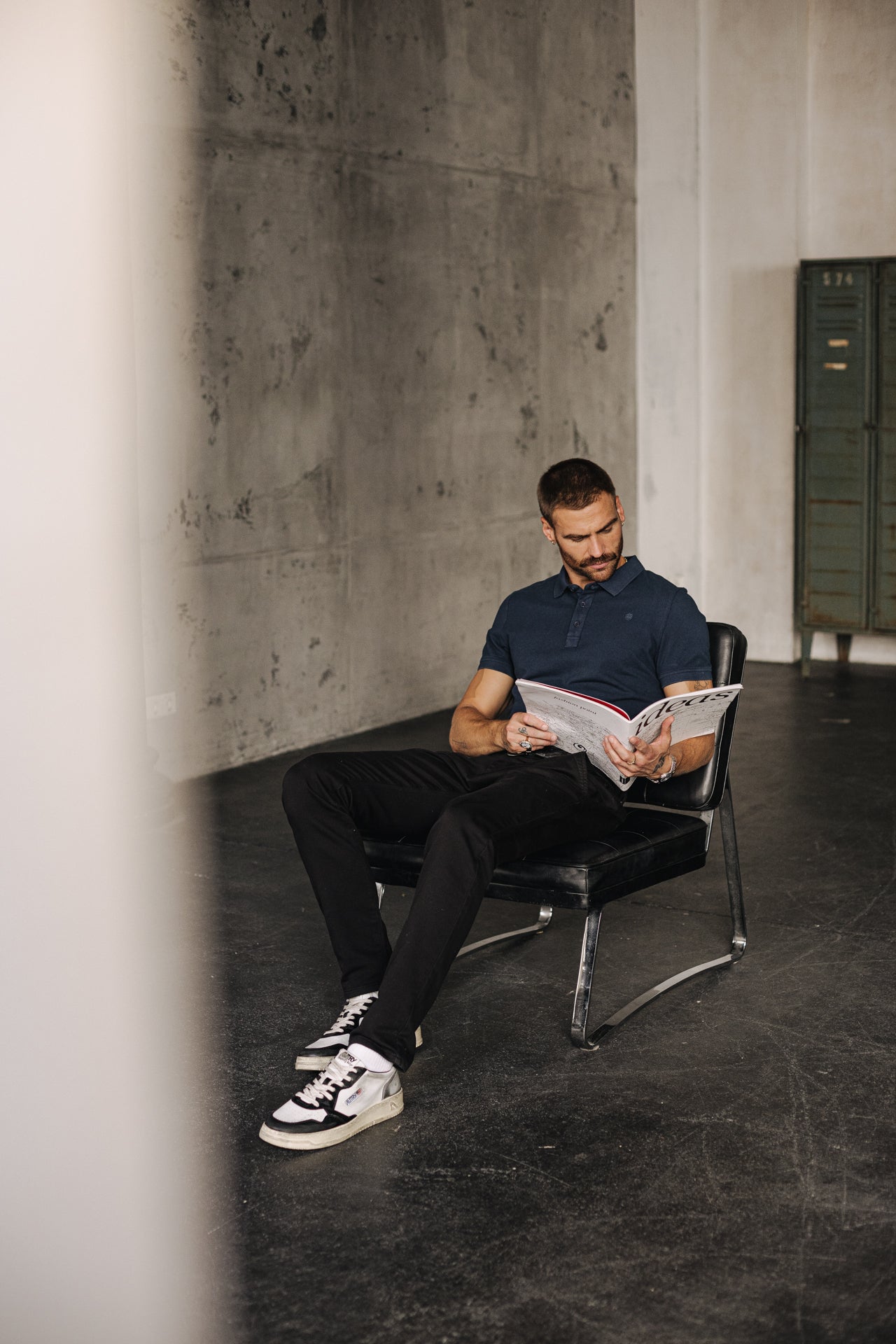 Pantalon chino Homme Gino Epic black | Freeman T. Porter