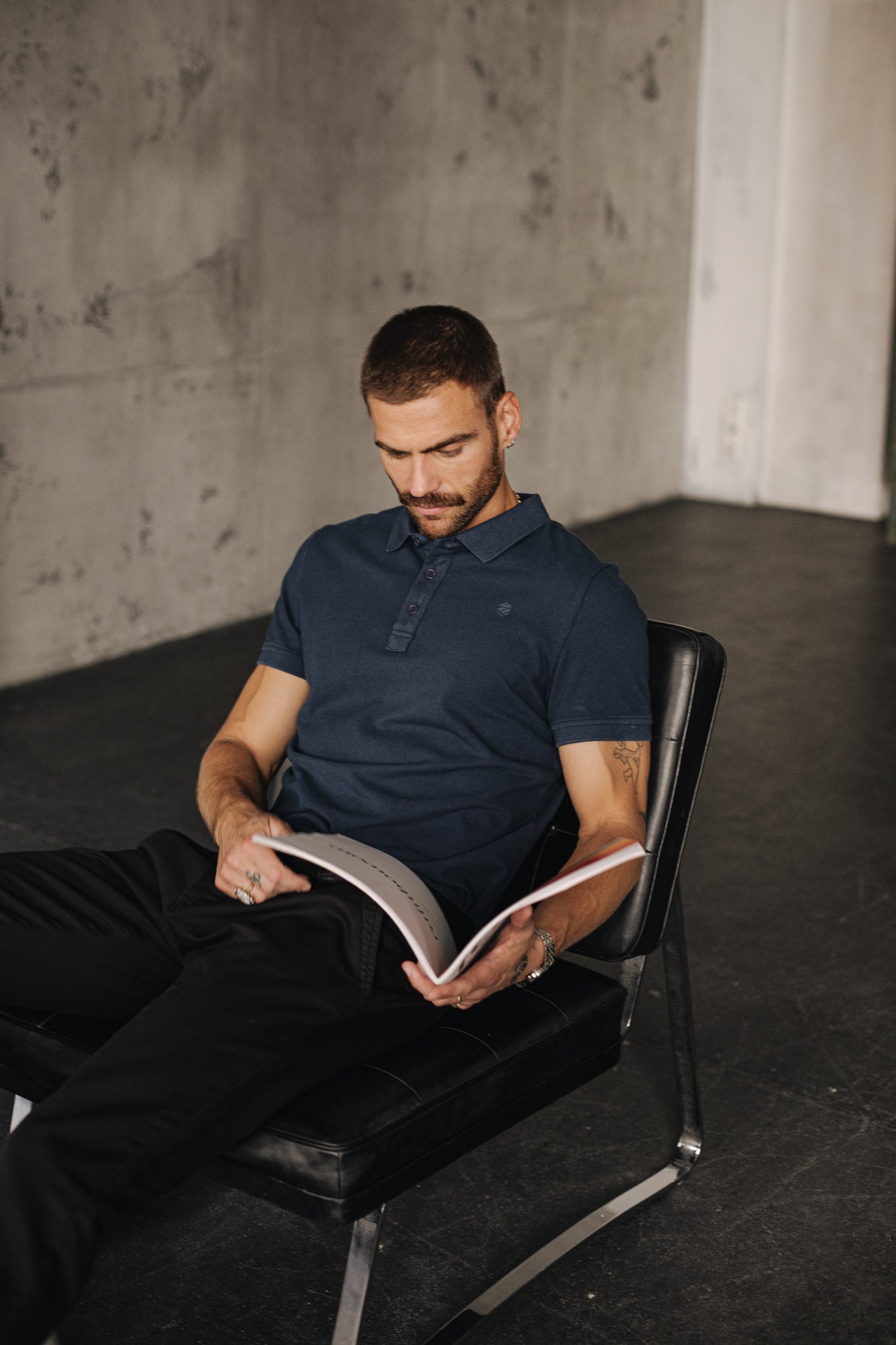 Pantalon chino Homme Gino Epic black | Freeman T. Porter
